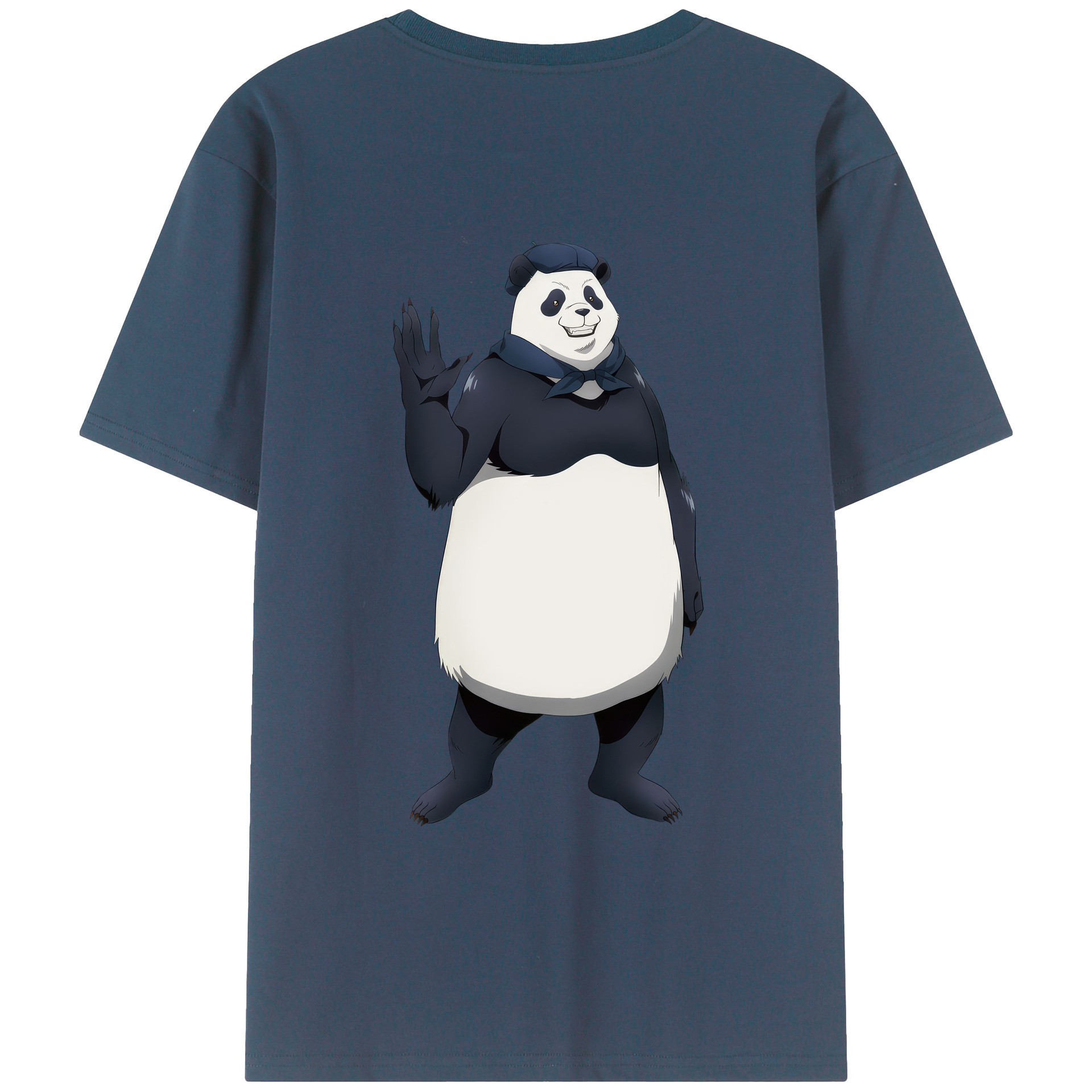 （画像用） 呪術廻戦 Jujutsu Kaisen 綿100％ メンズ半袖Tシャツ（バックプリント） 通気性