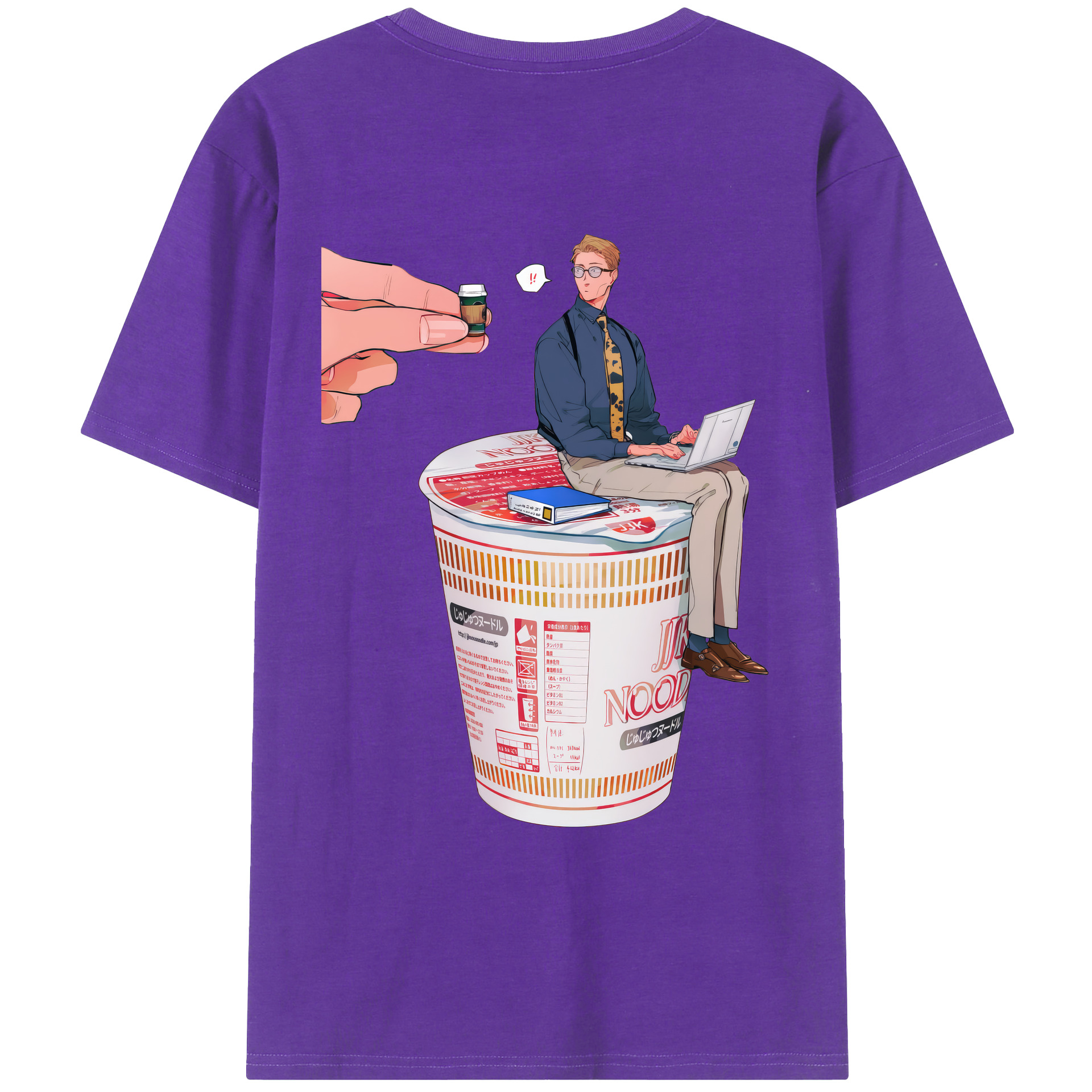 （画像用） 呪術廻戦 Jujutsu Kaisen 綿100％ メンズ半袖Tシャツ（バックプリント） 通気性