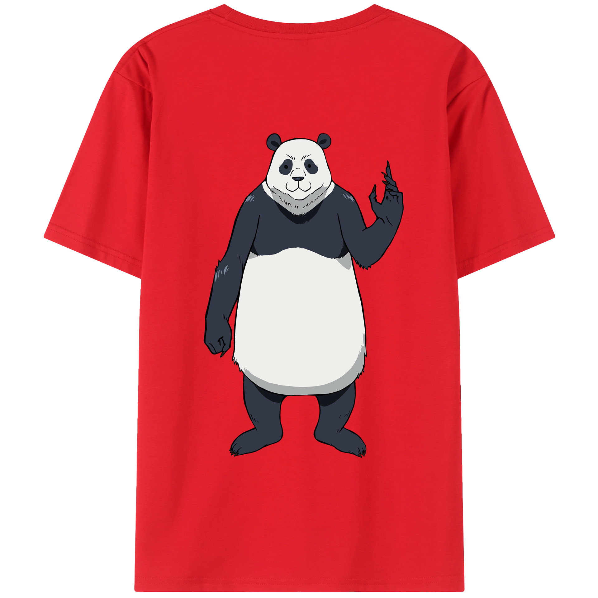 （画像用） 呪術廻戦 Jujutsu Kaisen 綿100％ メンズ半袖Tシャツ（バックプリント） 通気性