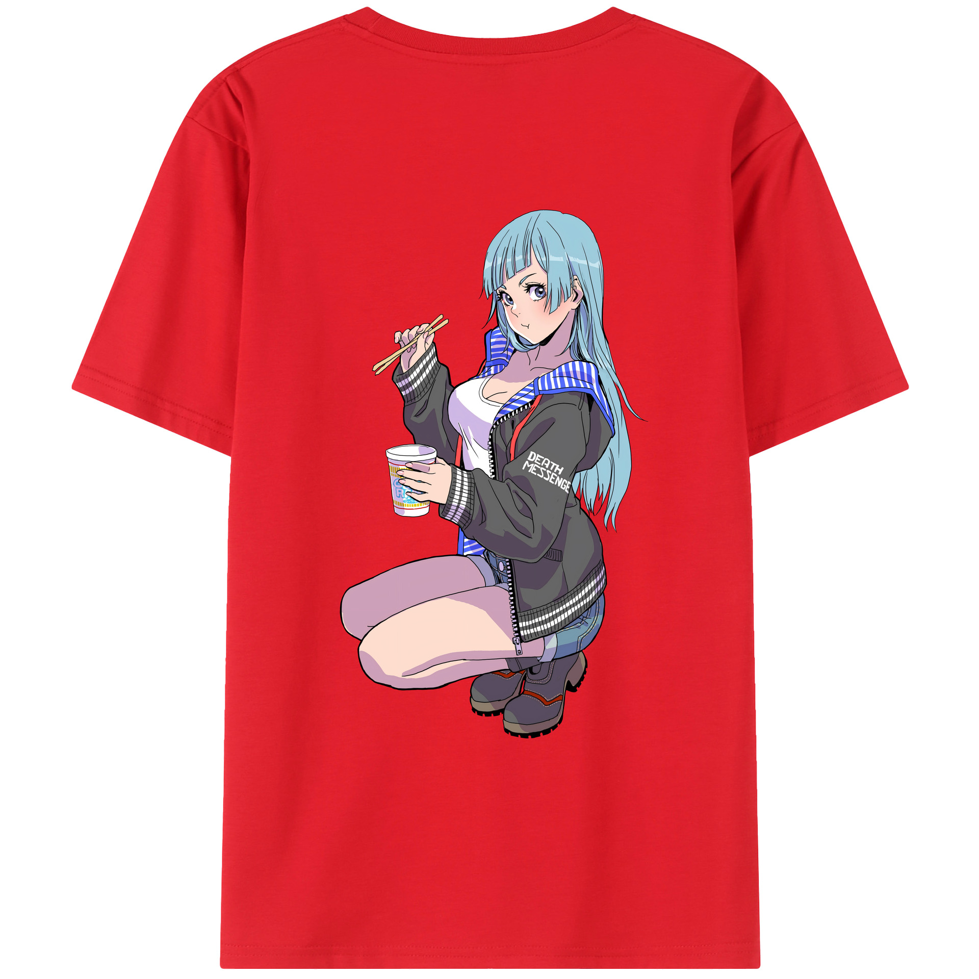 （画像用） 呪術廻戦 Jujutsu Kaisen 綿100％ メンズ半袖Tシャツ（バックプリント） 通気性