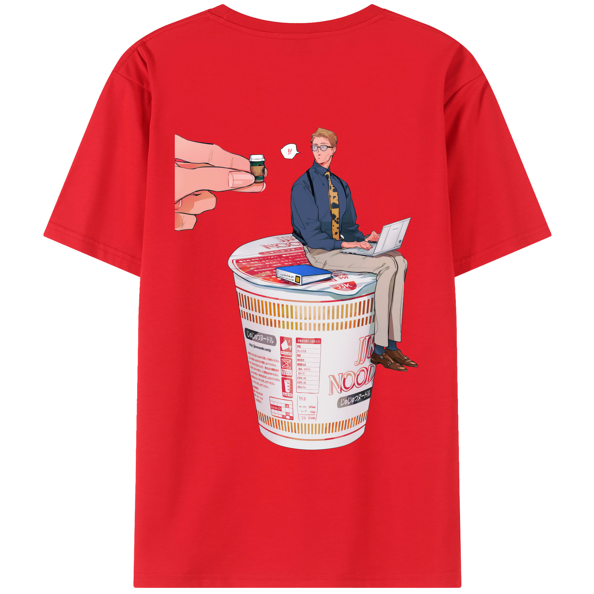 （画像用） 呪術廻戦 Jujutsu Kaisen 綿100％ メンズ半袖Tシャツ（バックプリント） 通気性