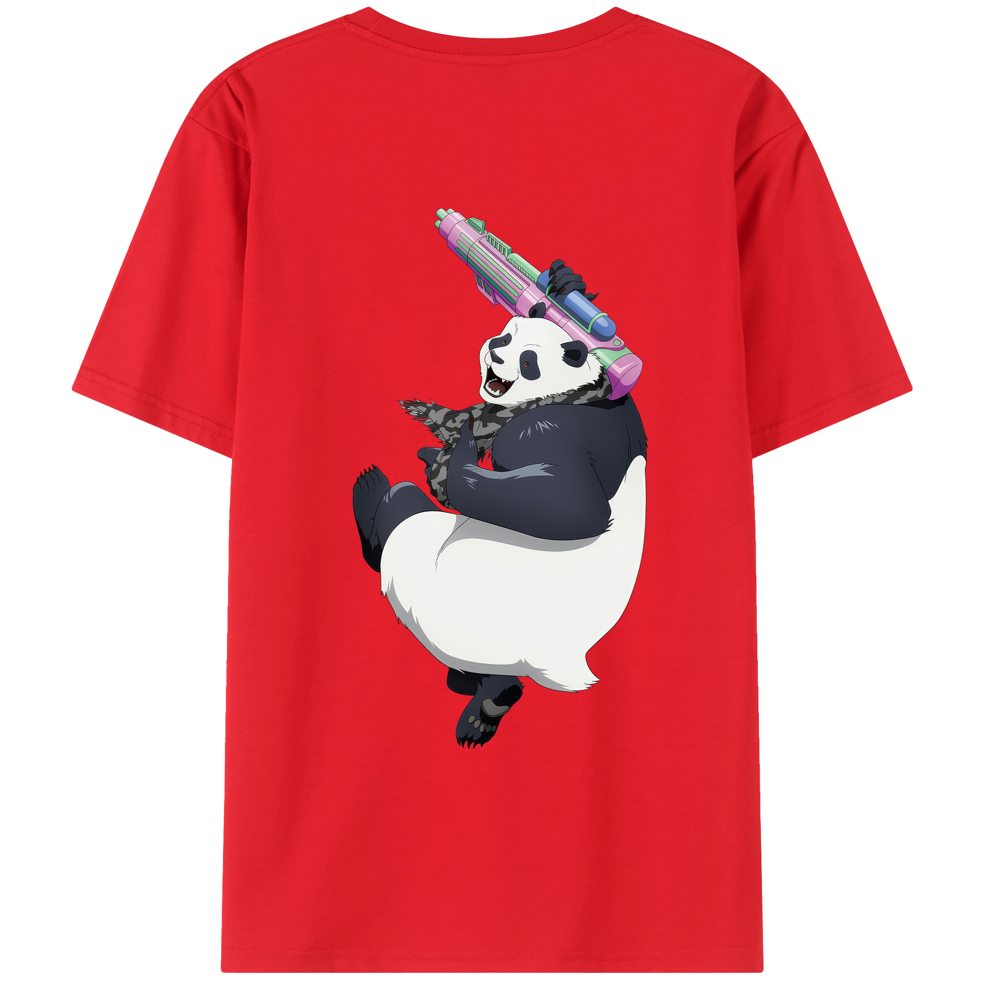 （画像用） 呪術廻戦 Jujutsu Kaisen 綿100％ メンズ半袖Tシャツ（バックプリント） 通気性