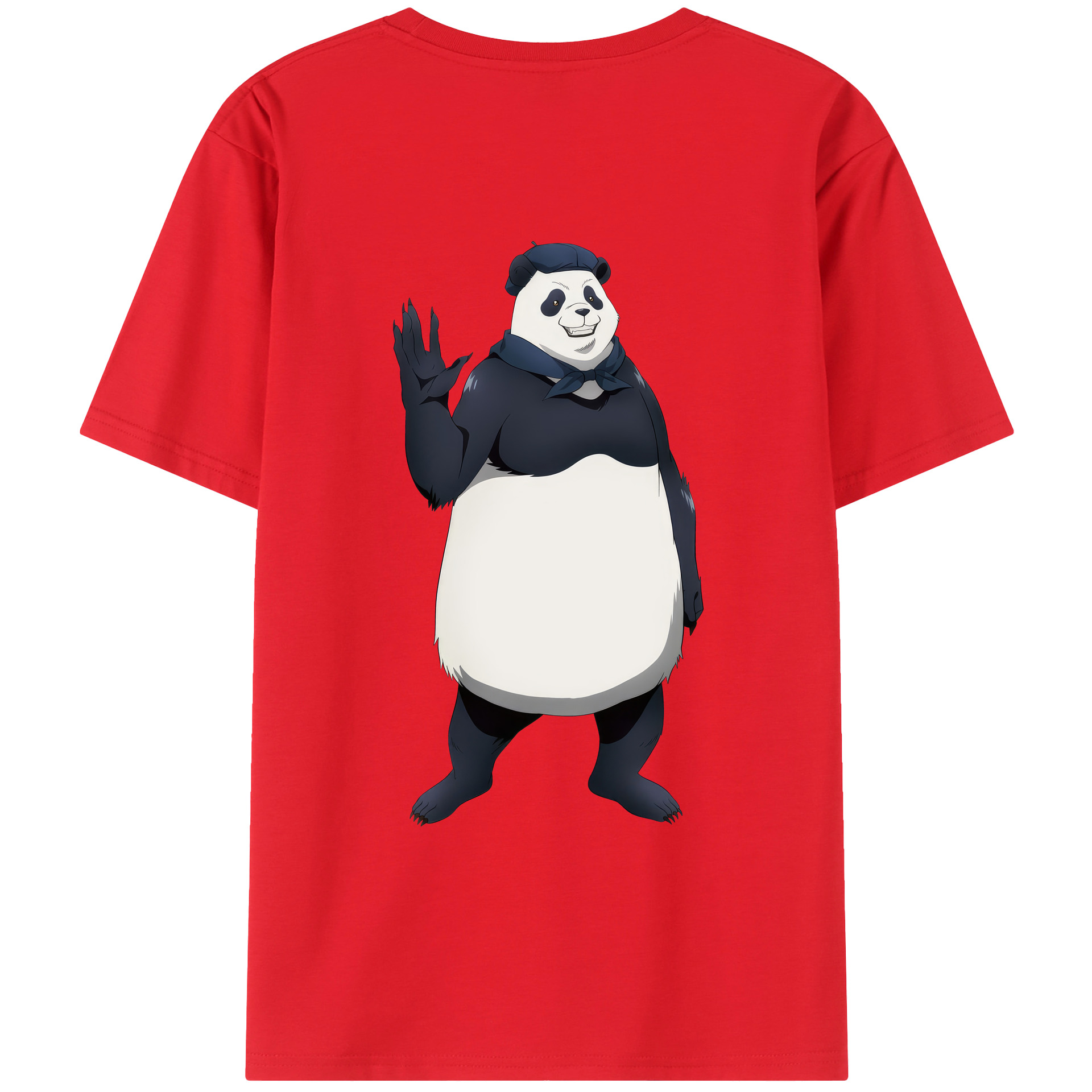 （画像用） 呪術廻戦 Jujutsu Kaisen 綿100％ メンズ半袖Tシャツ（バックプリント） 通気性