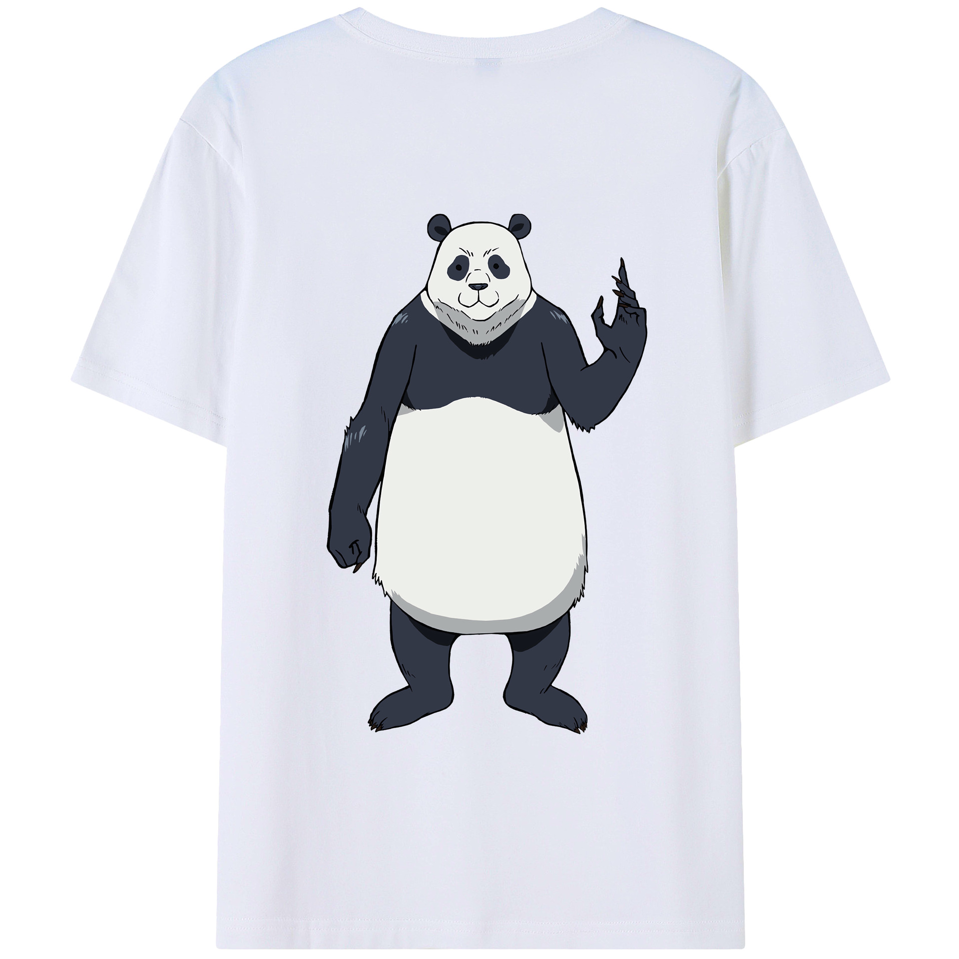 （画像用） 呪術廻戦 Jujutsu Kaisen 綿100％ メンズ半袖Tシャツ（バックプリント） 通気性