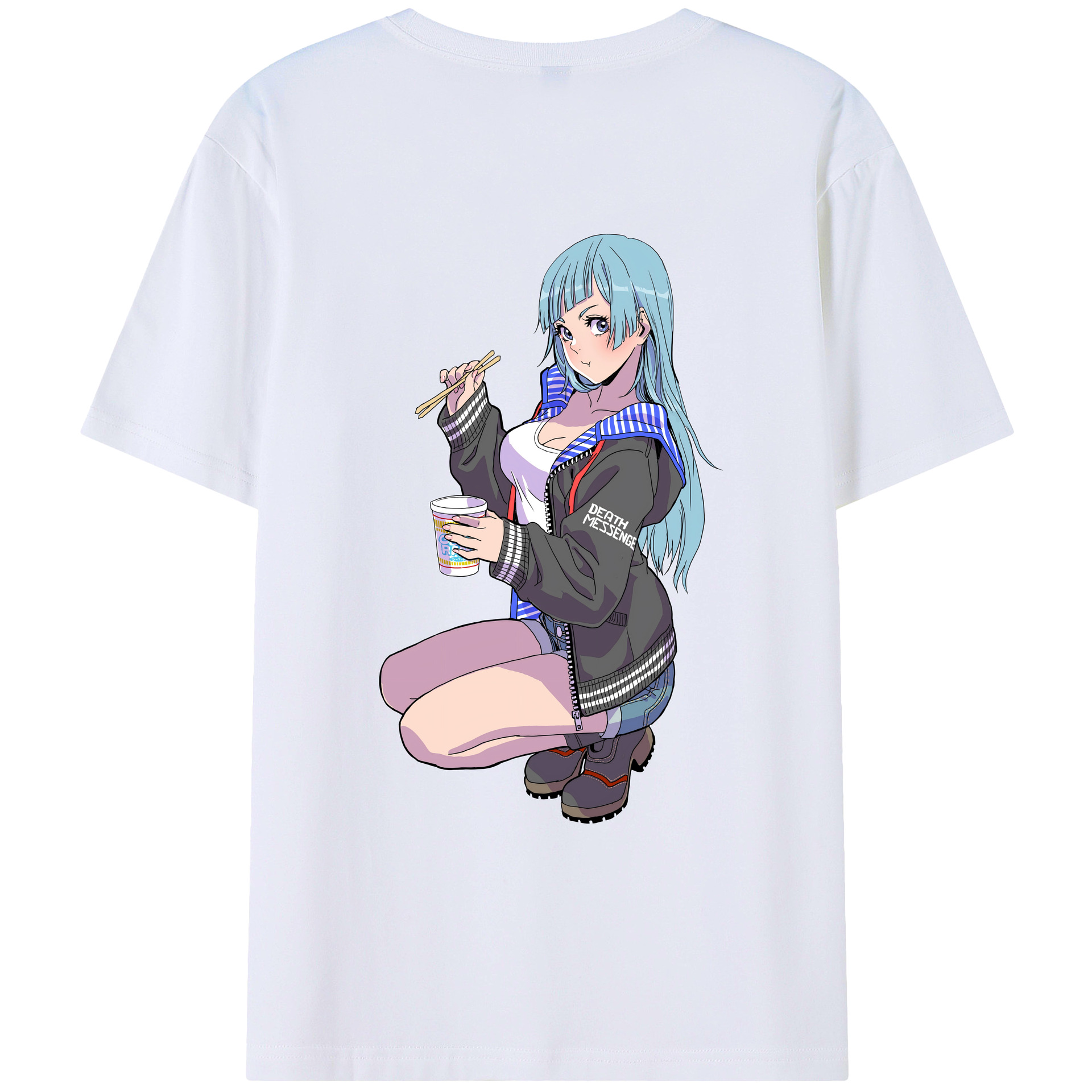 （画像用） 呪術廻戦 Jujutsu Kaisen 綿100％ メンズ半袖Tシャツ（バックプリント） 通気性