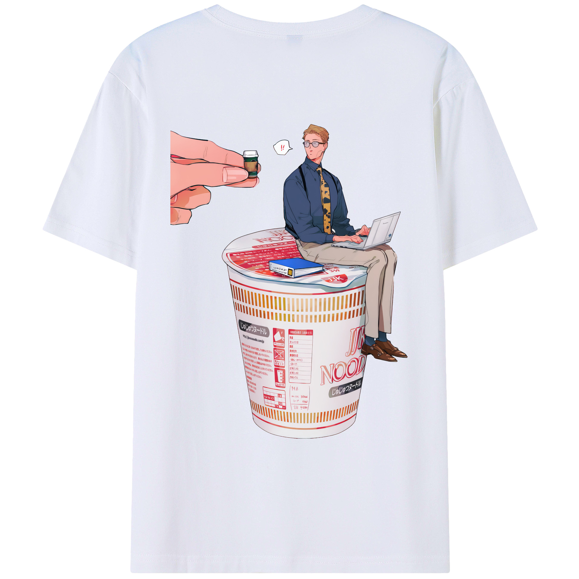 （画像用） 呪術廻戦 Jujutsu Kaisen 綿100％ メンズ半袖Tシャツ（バックプリント） 通気性