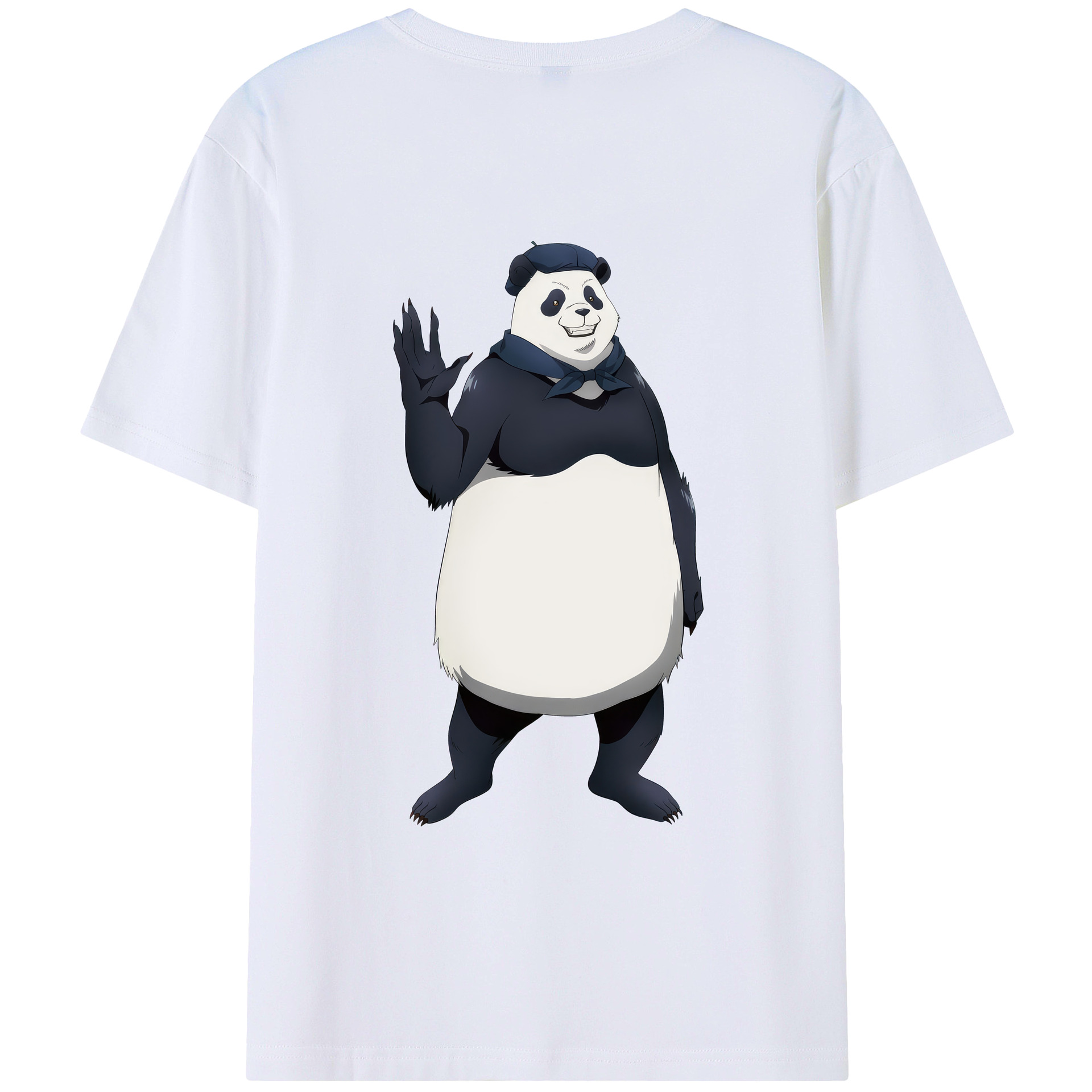 （画像用） 呪術廻戦 Jujutsu Kaisen 綿100％ メンズ半袖Tシャツ（バックプリント） 通気性