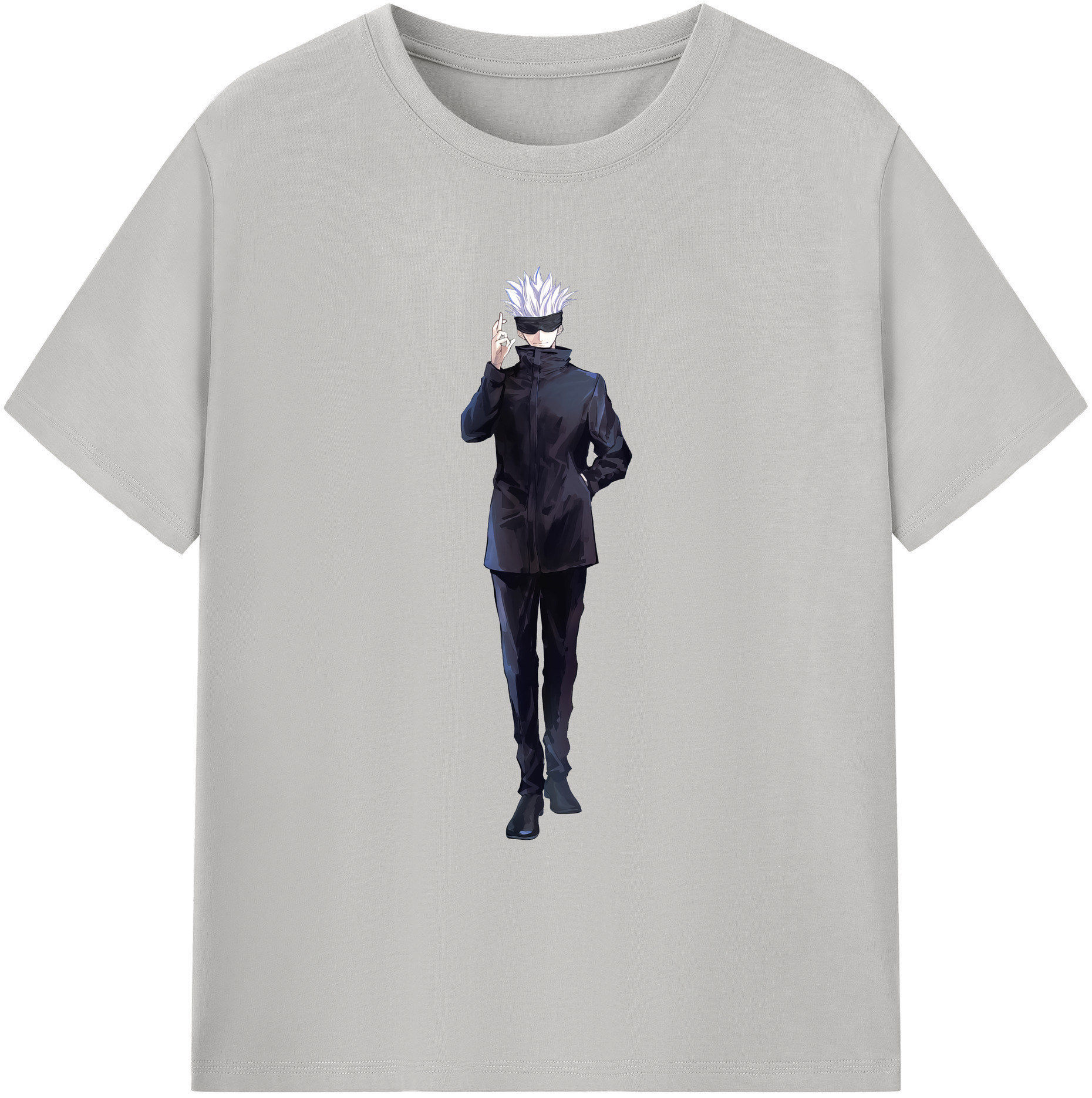 （画像用） 呪術廻戦 Jujutsu Kaisen 綿100％ メンズ半袖Tシャツ｜肌触りやわらか＆通気性