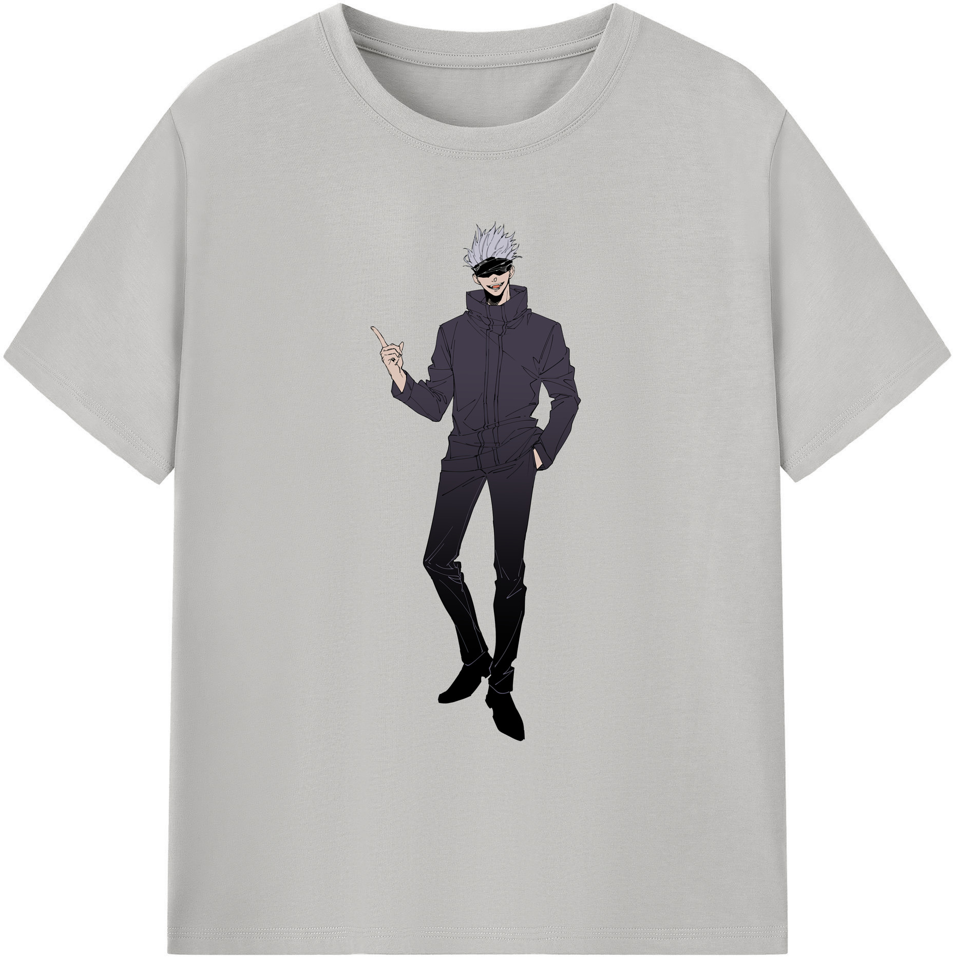 （画像用） 呪術廻戦 Jujutsu Kaisen 綿100％ メンズ半袖Tシャツ｜肌触りやわらか＆通気性