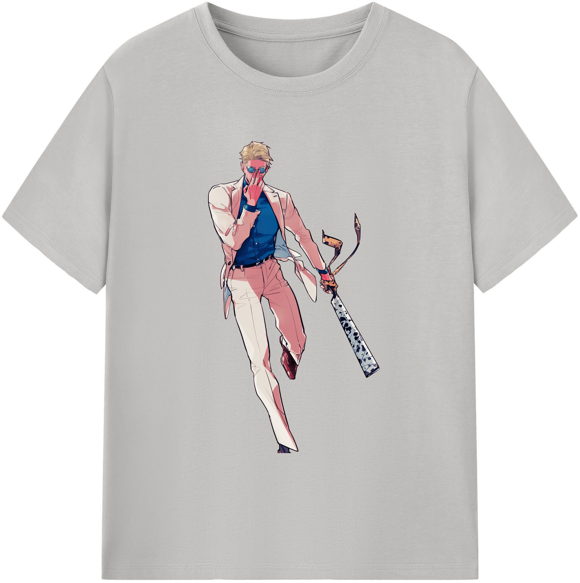 （画像用） 呪術廻戦 Jujutsu Kaisen 綿100％ メンズ半袖Tシャツ｜肌触りやわらか＆通気性
