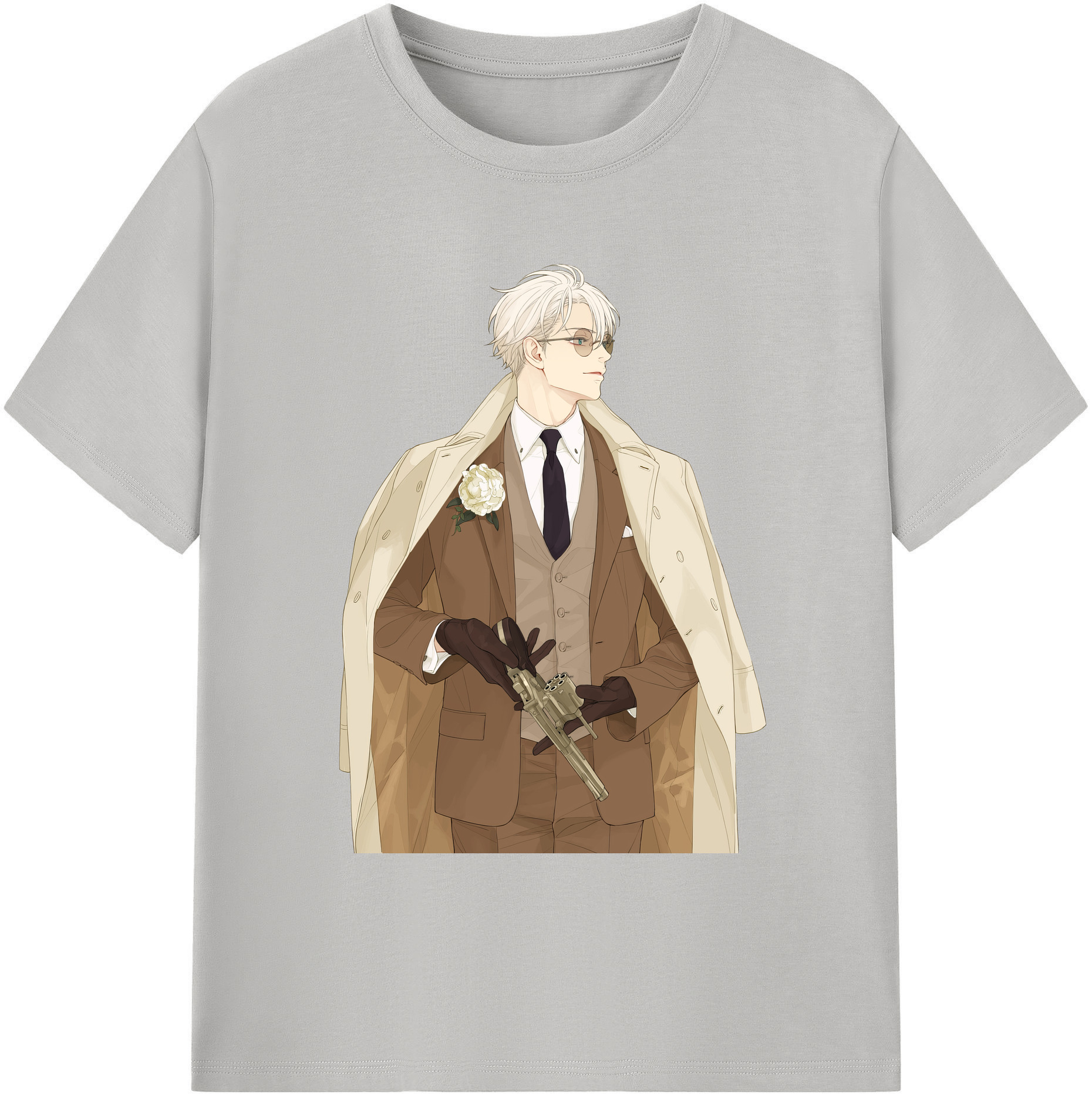 （画像用） 呪術廻戦 Jujutsu Kaisen 綿100％ メンズ半袖Tシャツ｜肌触りやわらか＆通気性