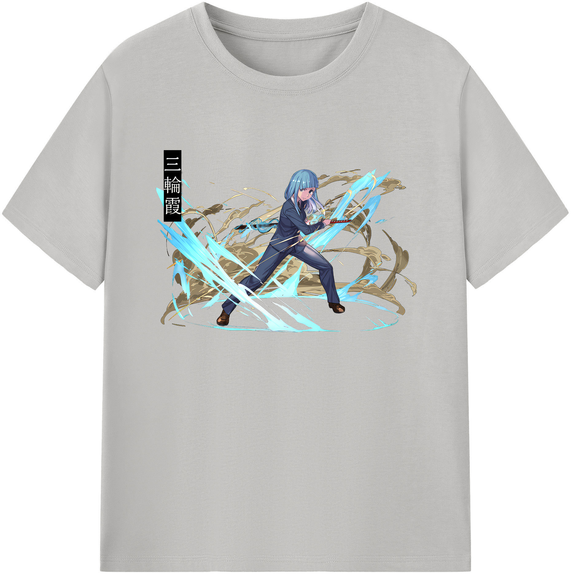 （画像用） 呪術廻戦 Jujutsu Kaisen 綿100％ メンズ半袖Tシャツ｜肌触りやわらか＆通気性