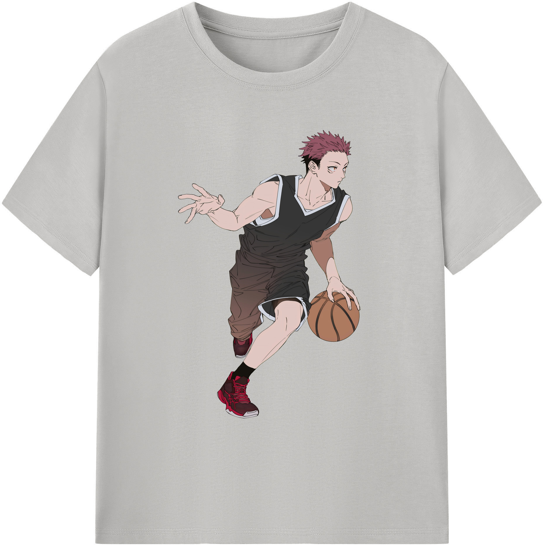 （画像用） 呪術廻戦 Jujutsu Kaisen 綿100％ メンズ半袖Tシャツ｜肌触りやわらか＆通気性