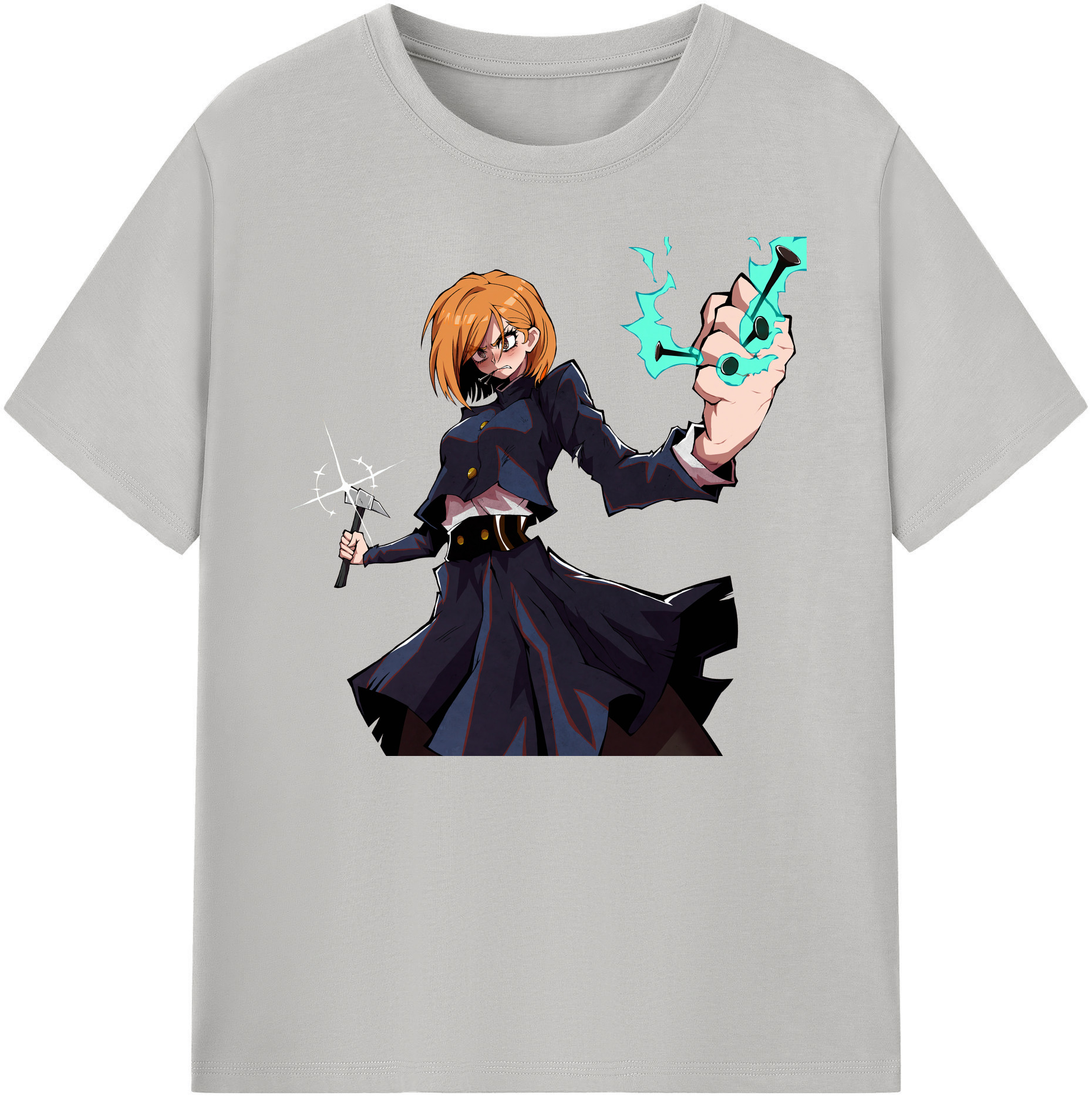 （画像用） 呪術廻戦 Jujutsu Kaisen 綿100％ メンズ半袖Tシャツ｜肌触りやわらか＆通気性