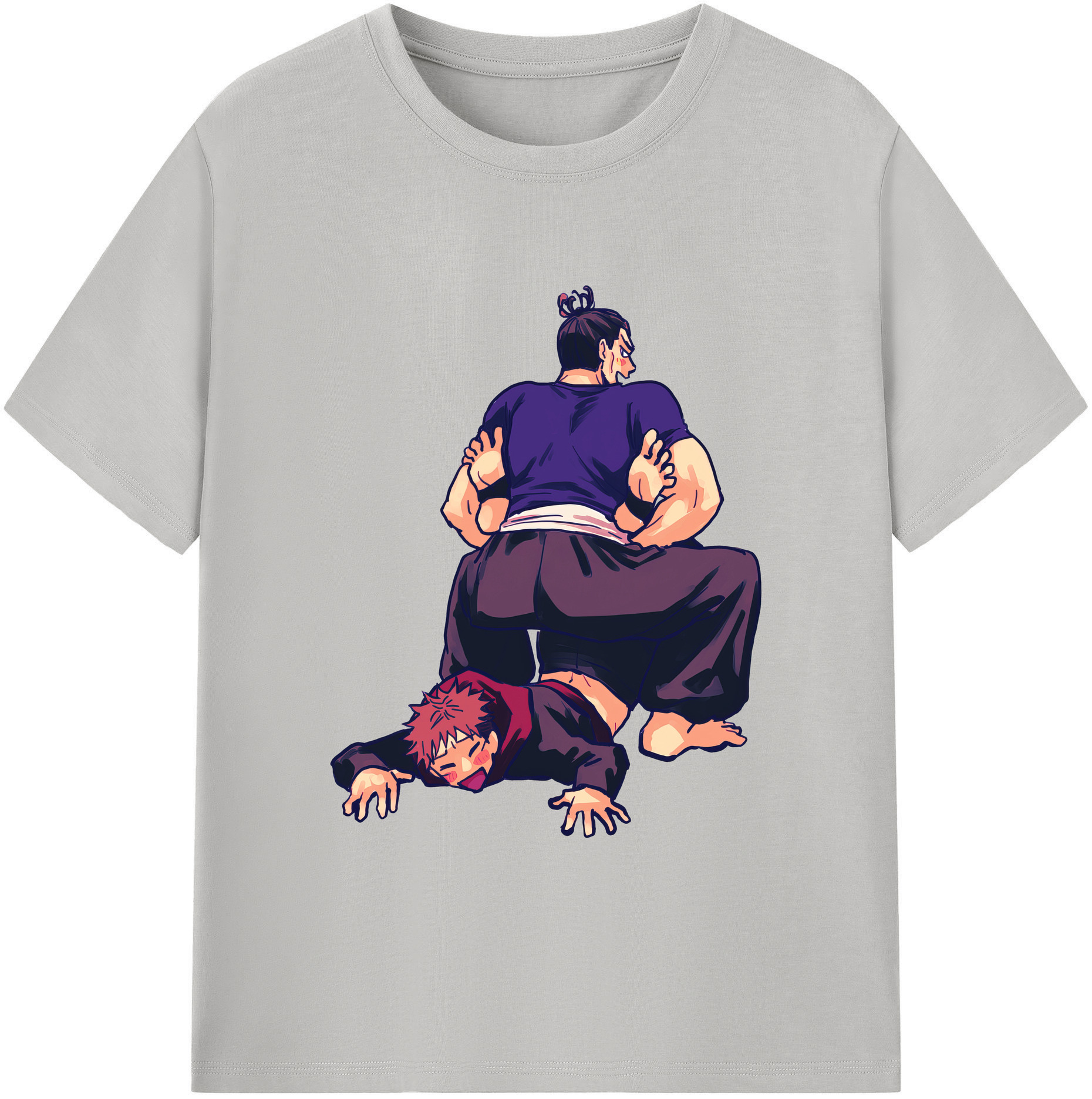 （画像用） 呪術廻戦 Jujutsu Kaisen 綿100％ メンズ半袖Tシャツ｜肌触りやわらか＆通気性