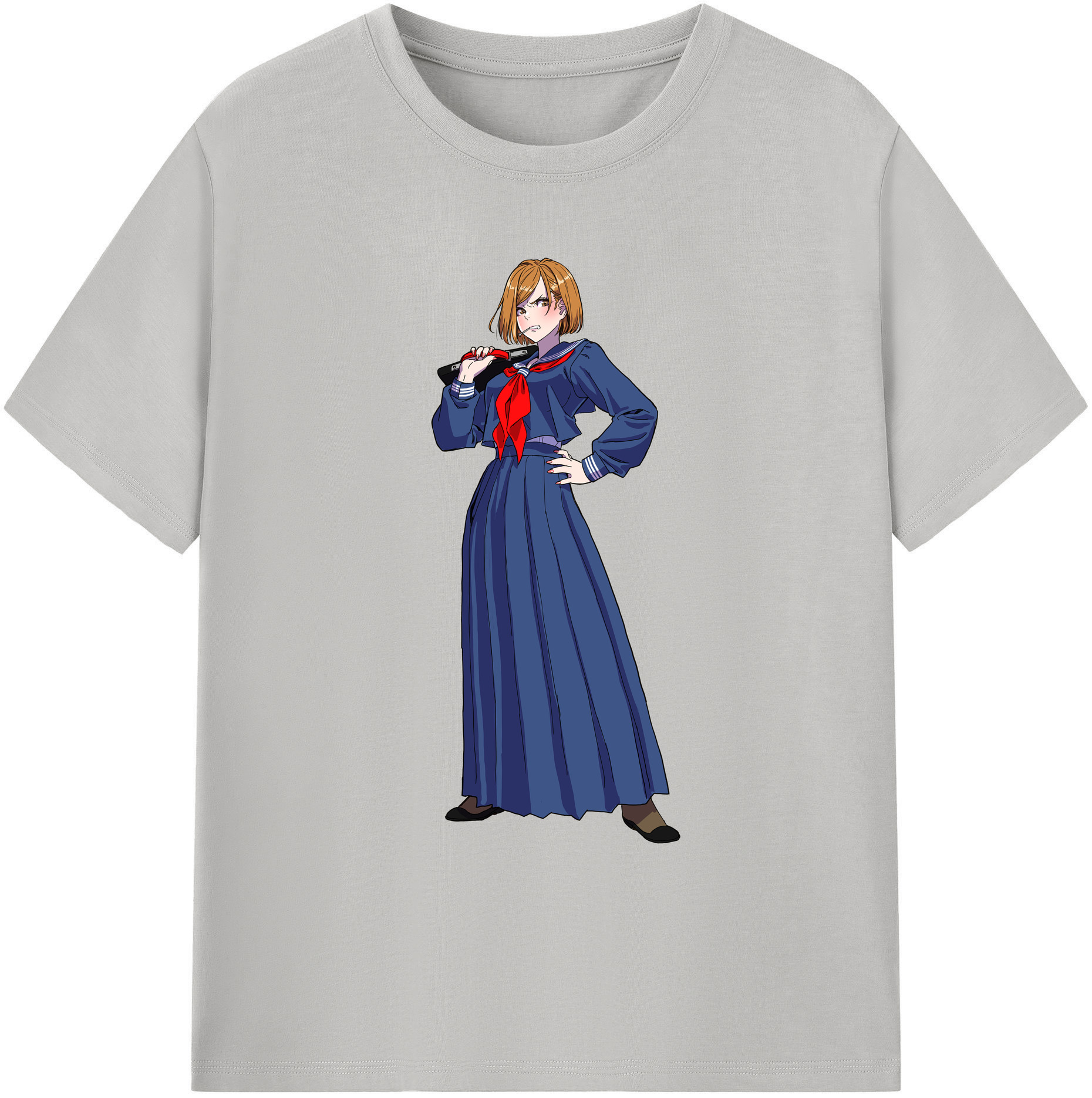 （画像用） 呪術廻戦 Jujutsu Kaisen 綿100％ メンズ半袖Tシャツ｜肌触りやわらか＆通気性