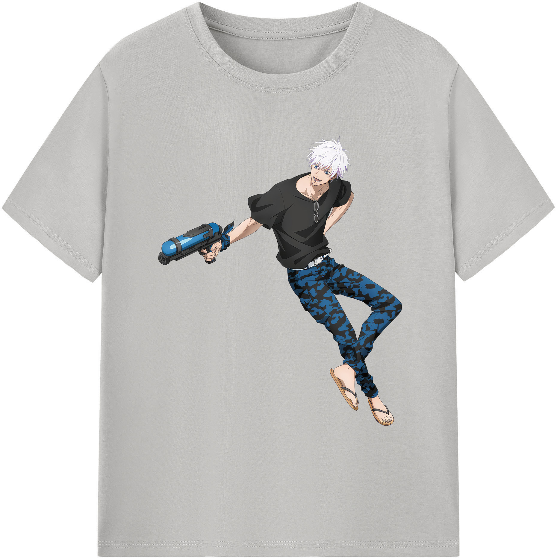（画像用） 呪術廻戦 Jujutsu Kaisen 綿100％ メンズ半袖Tシャツ｜肌触りやわらか＆通気性