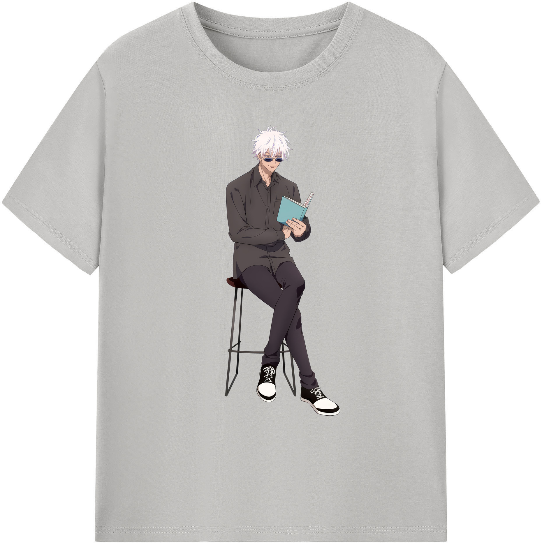 （画像用） 呪術廻戦 Jujutsu Kaisen 綿100％ メンズ半袖Tシャツ｜肌触りやわらか＆通気性