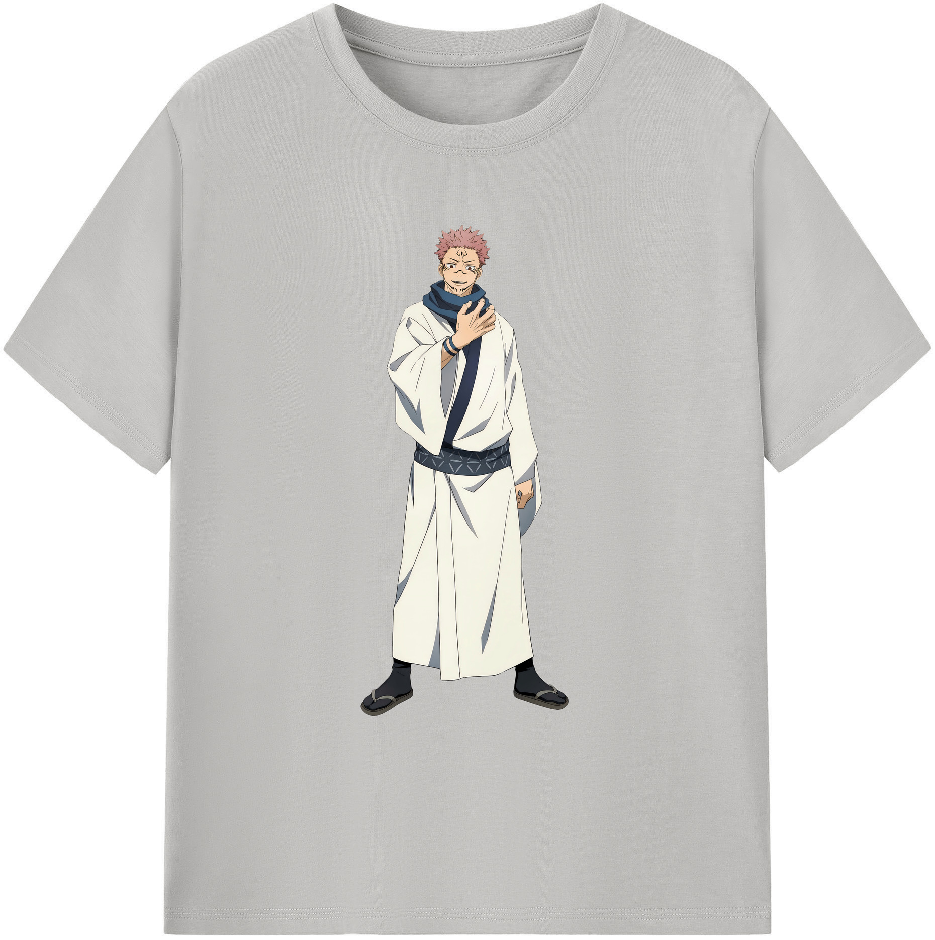 （画像用） 呪術廻戦 Jujutsu Kaisen 綿100％ メンズ半袖Tシャツ｜肌触りやわらか＆通気性