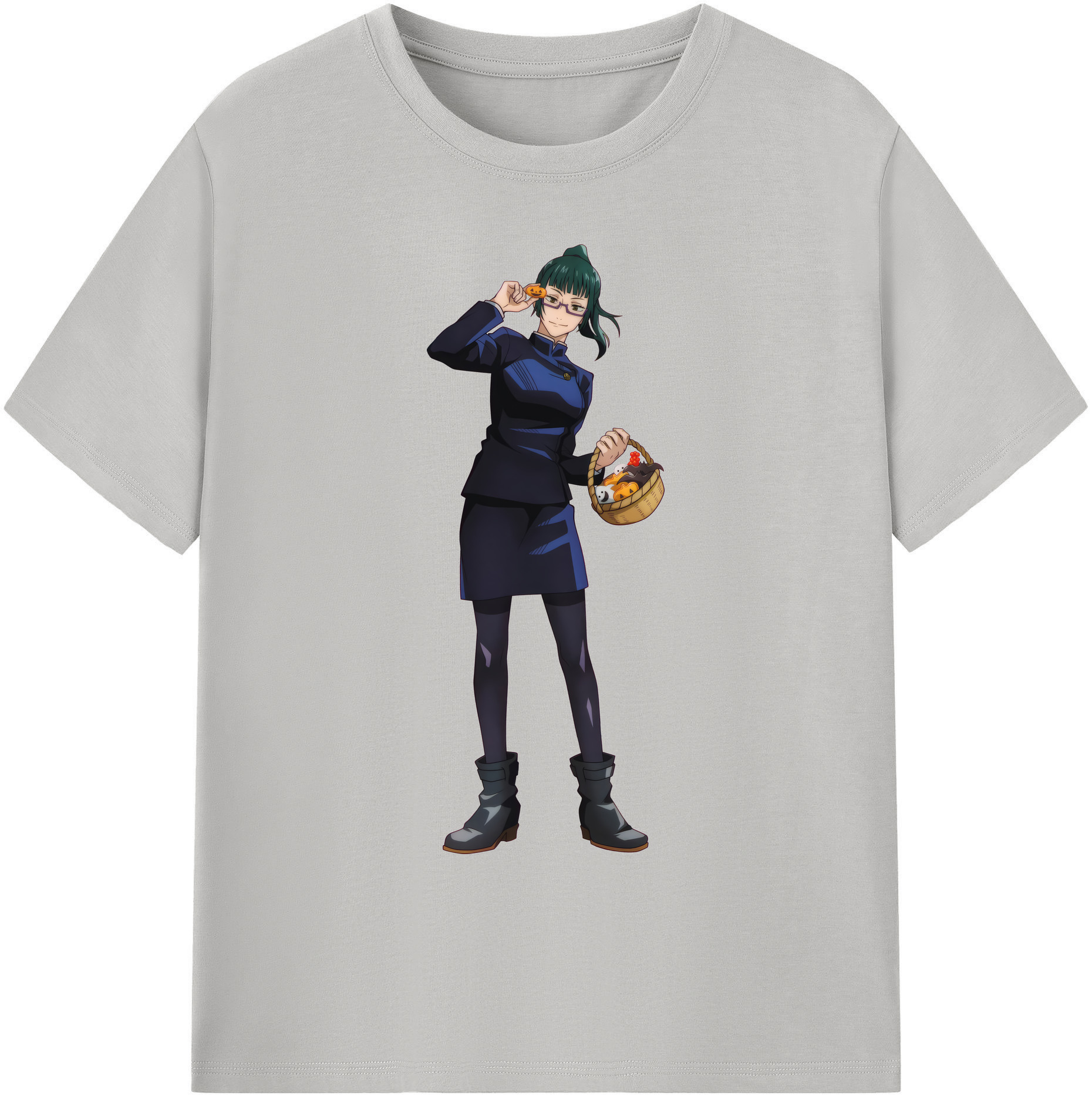（画像用） 呪術廻戦 Jujutsu Kaisen 綿100％ メンズ半袖Tシャツ｜肌触りやわらか＆通気性