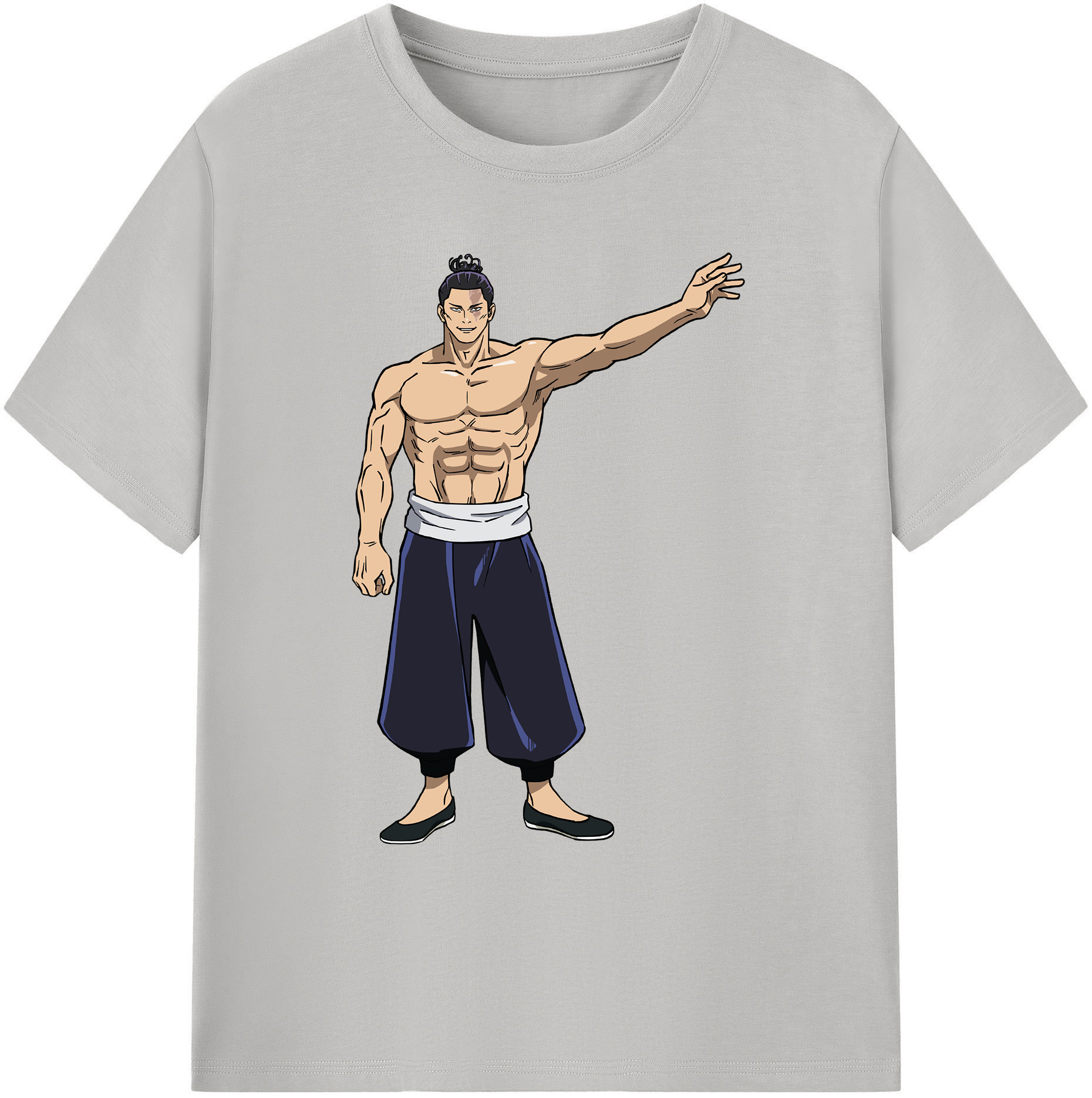 （画像用） 呪術廻戦 Jujutsu Kaisen 綿100％ メンズ半袖Tシャツ｜肌触りやわらか＆通気性