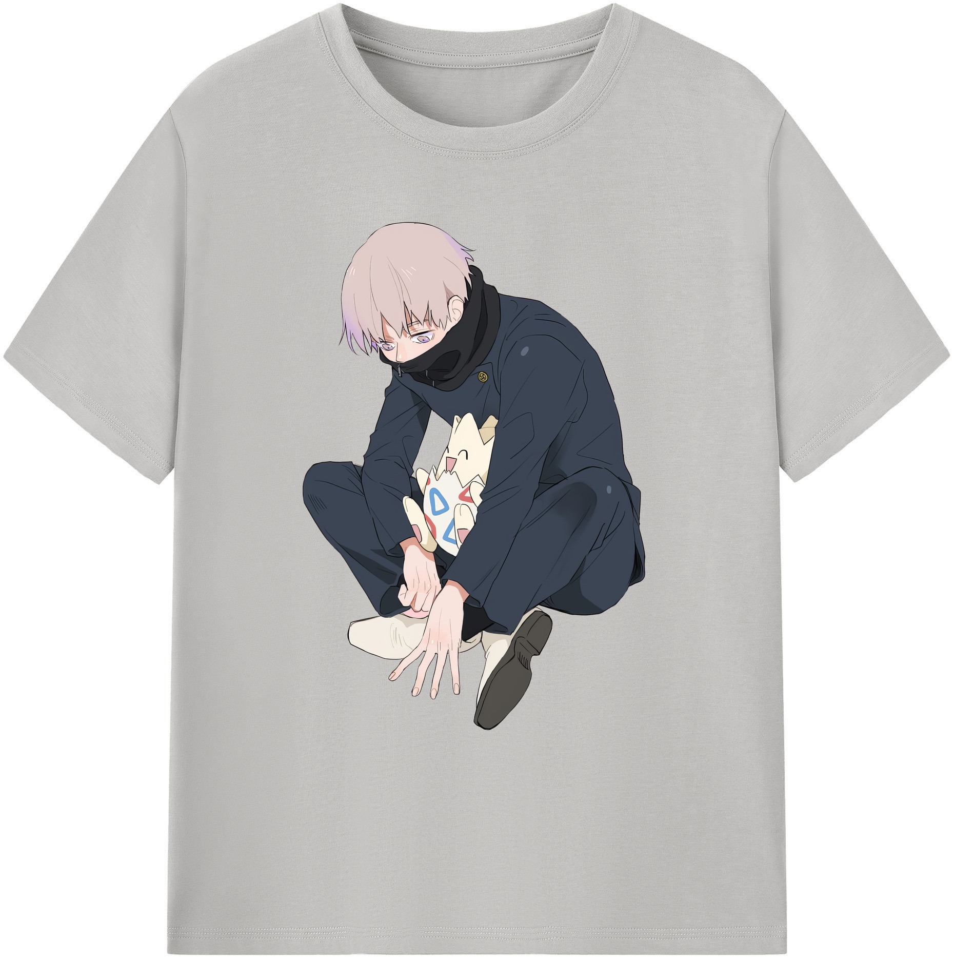 （画像用） 呪術廻戦 Jujutsu Kaisen 綿100％ メンズ半袖Tシャツ｜肌触りやわらか＆通気性