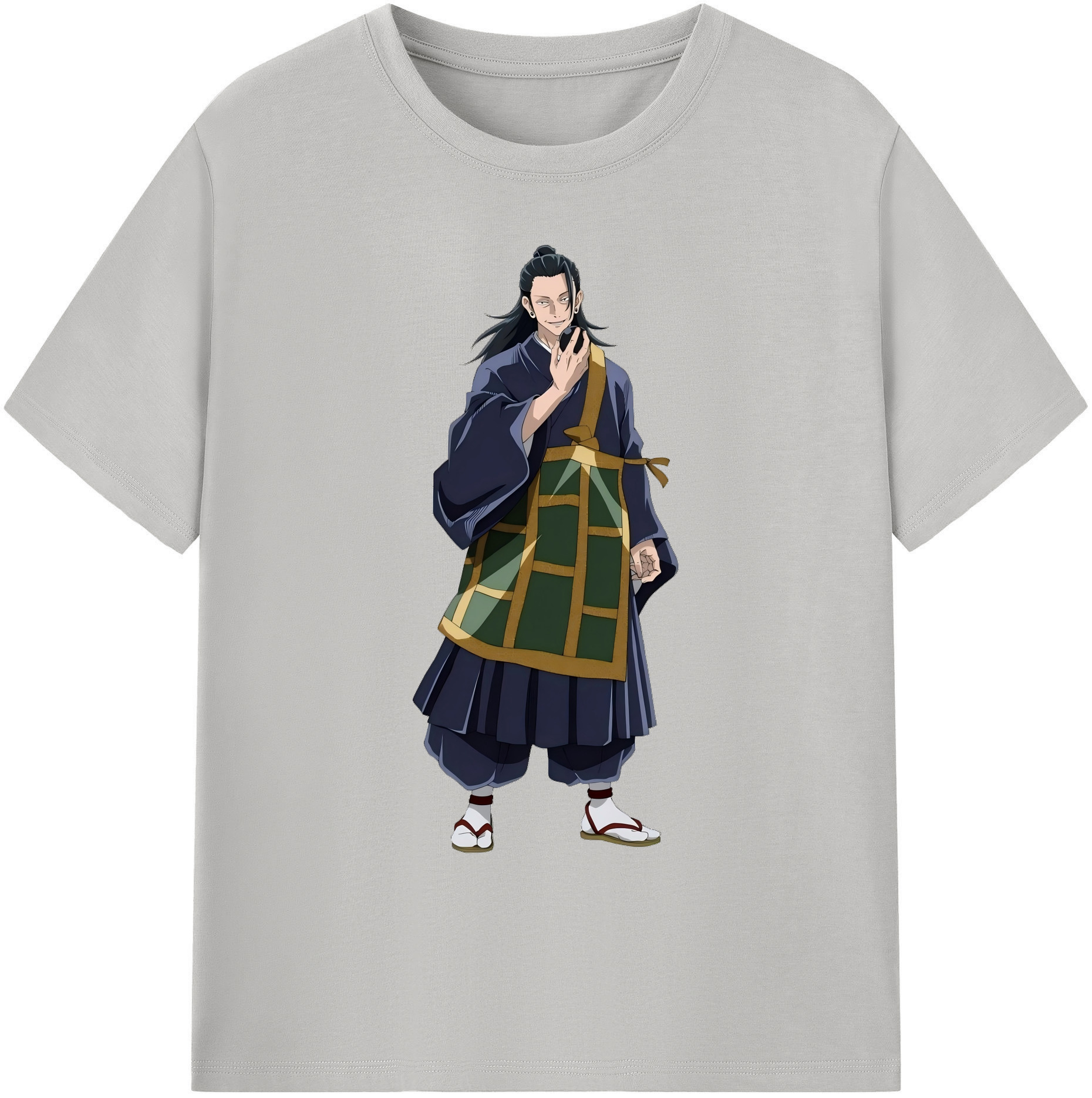 （画像用） 呪術廻戦 Jujutsu Kaisen 綿100％ メンズ半袖Tシャツ｜肌触りやわらか＆通気性