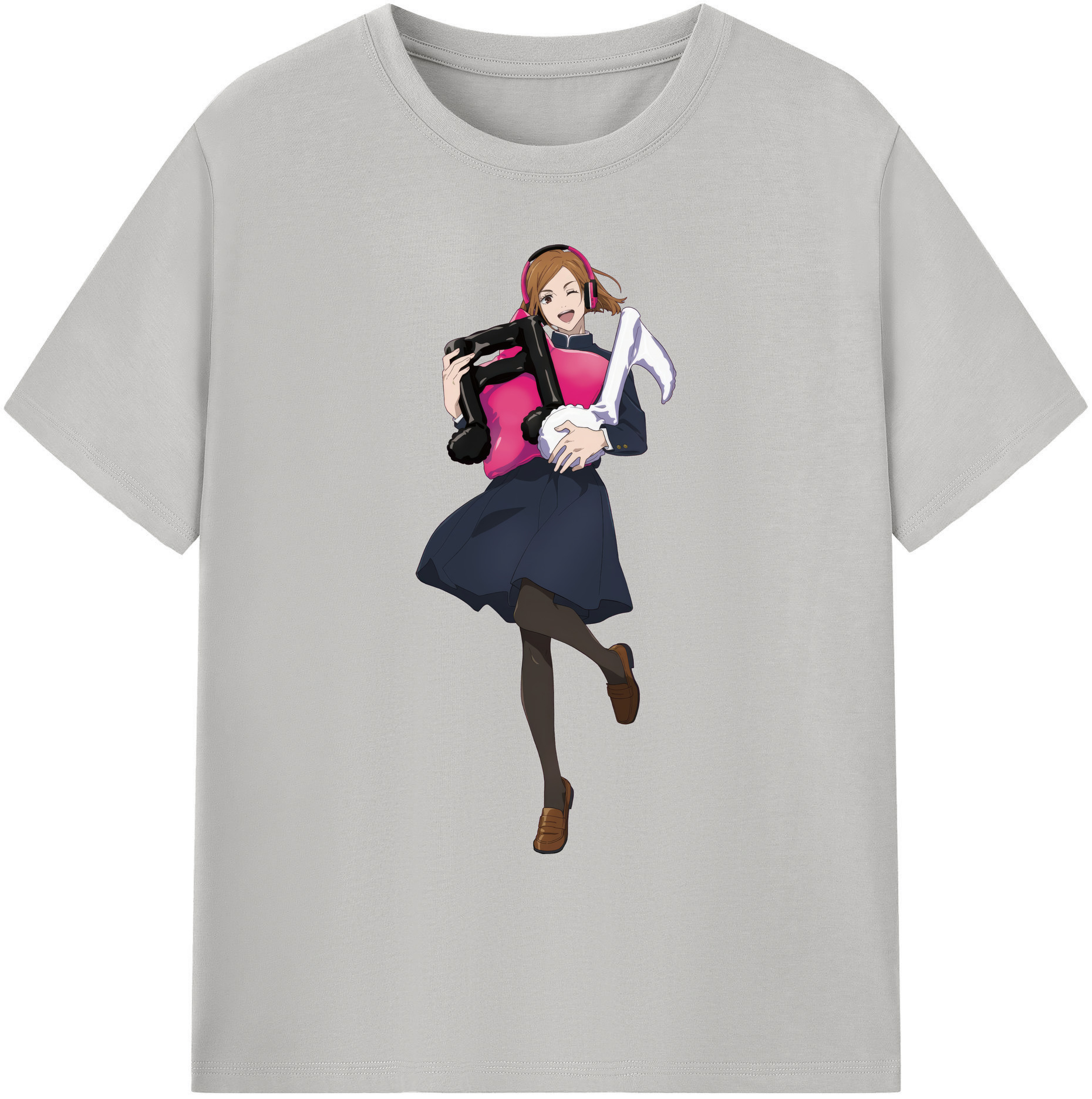 （画像用） 呪術廻戦 Jujutsu Kaisen 綿100％ メンズ半袖Tシャツ｜肌触りやわらか＆通気性