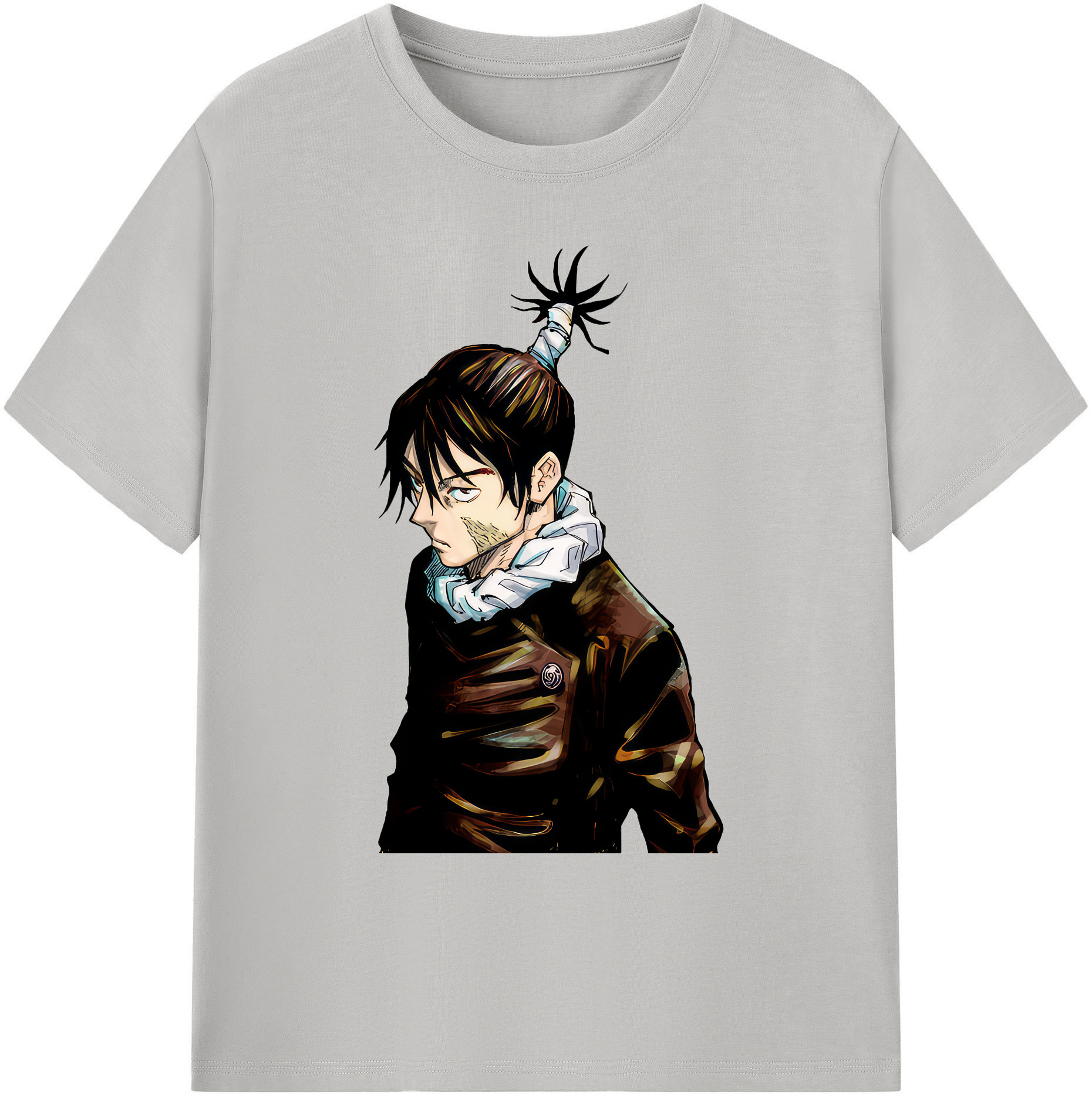 （画像用） 呪術廻戦 Jujutsu Kaisen 綿100％ メンズ半袖Tシャツ｜肌触りやわらか＆通気性