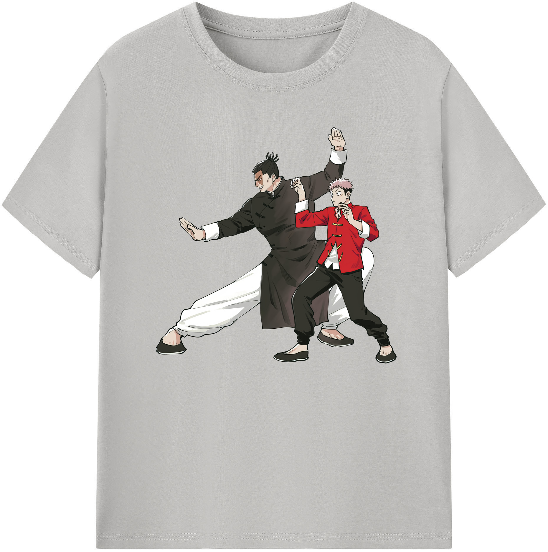 （画像用） 呪術廻戦 Jujutsu Kaisen 綿100％ メンズ半袖Tシャツ｜肌触りやわらか＆通気性