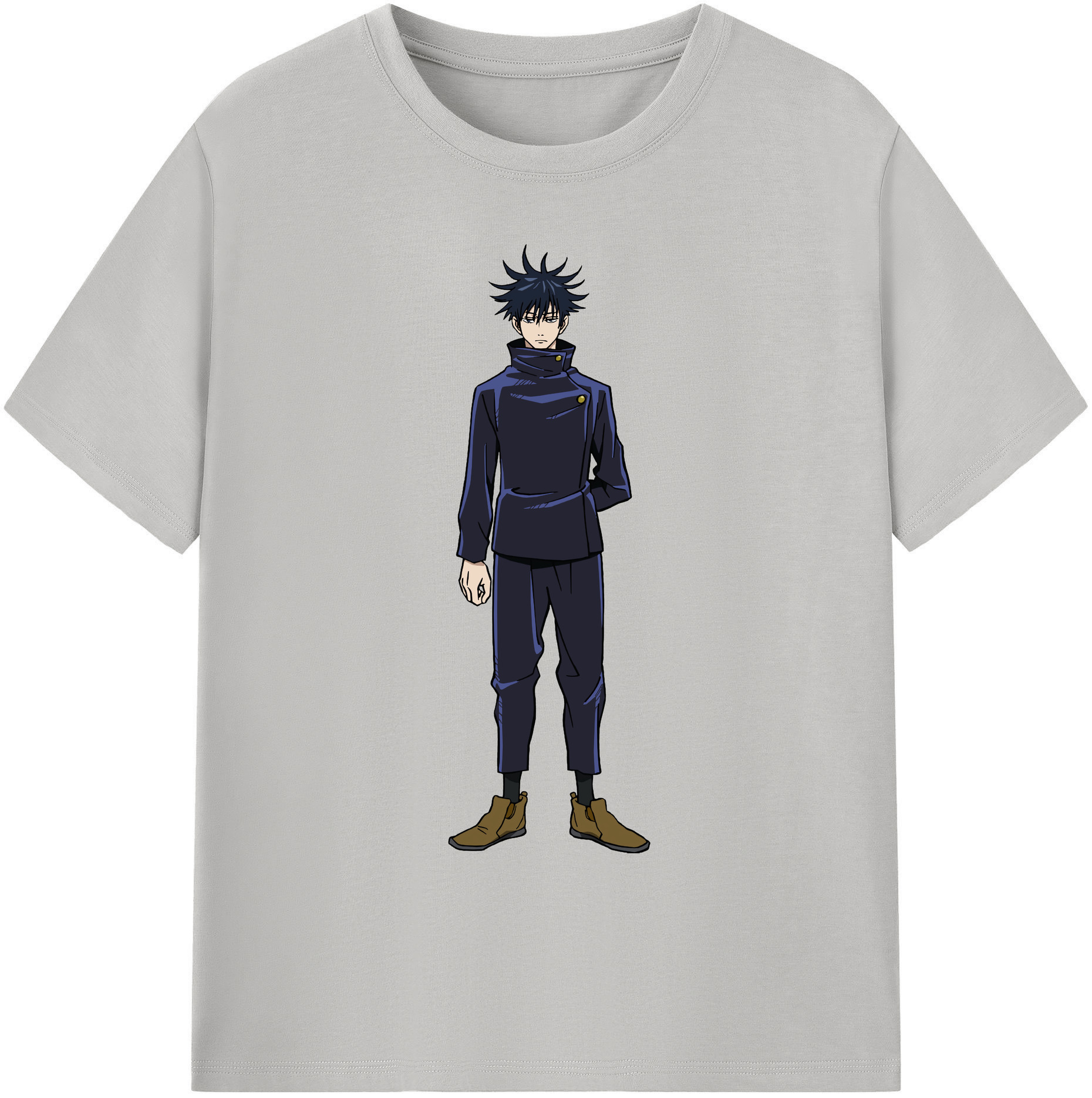 （画像用） 呪術廻戦 Jujutsu Kaisen 綿100％ メンズ半袖Tシャツ｜肌触りやわらか＆通気性