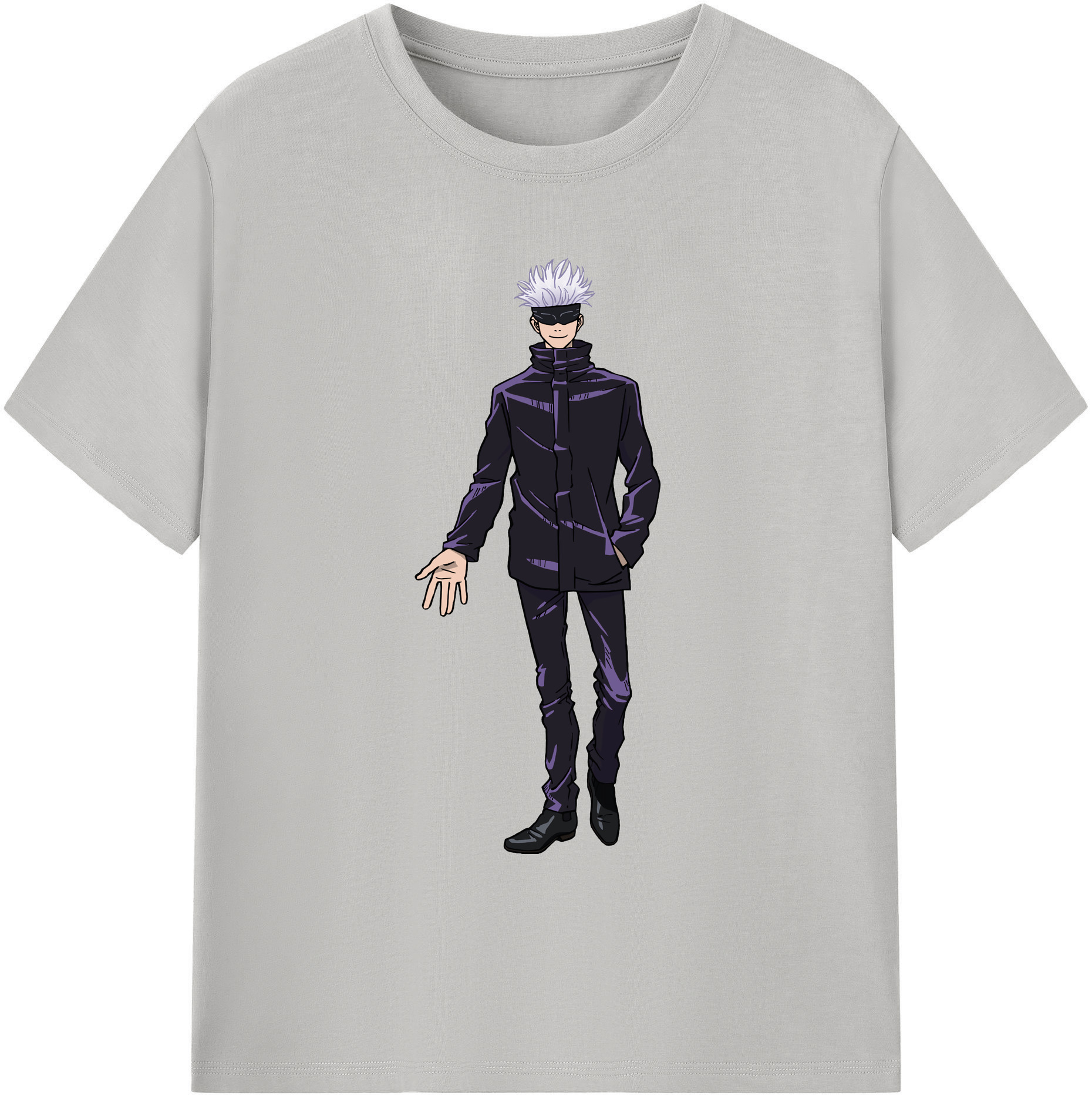 （画像用） 呪術廻戦 Jujutsu Kaisen 綿100％ メンズ半袖Tシャツ｜肌触りやわらか＆通気性