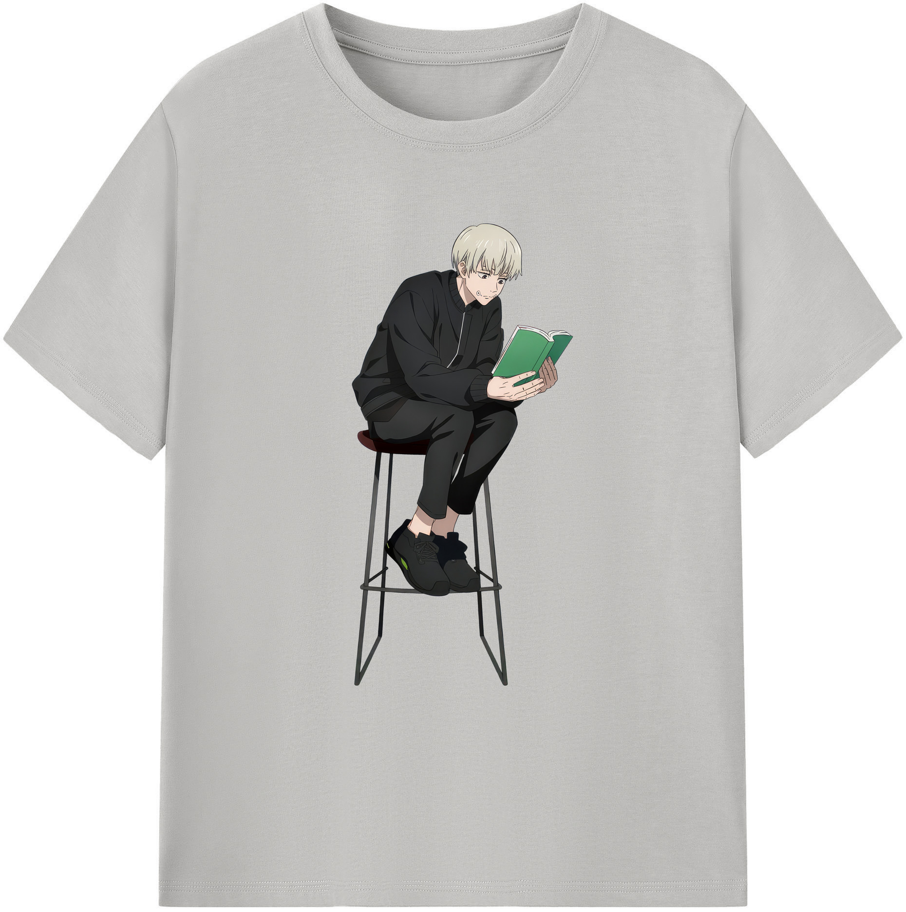 （画像用） 呪術廻戦 Jujutsu Kaisen 綿100％ メンズ半袖Tシャツ｜肌触りやわらか＆通気性