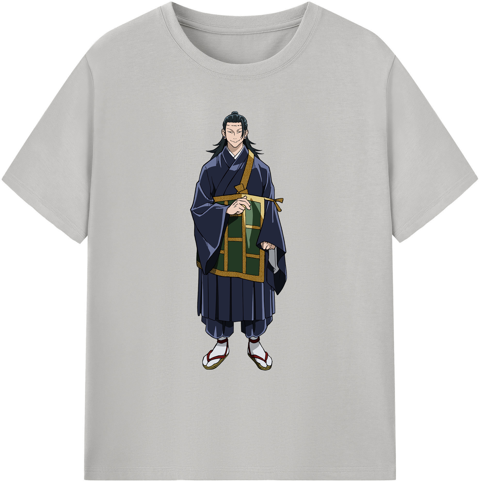 （画像用） 呪術廻戦 Jujutsu Kaisen 綿100％ メンズ半袖Tシャツ｜肌触りやわらか＆通気性
