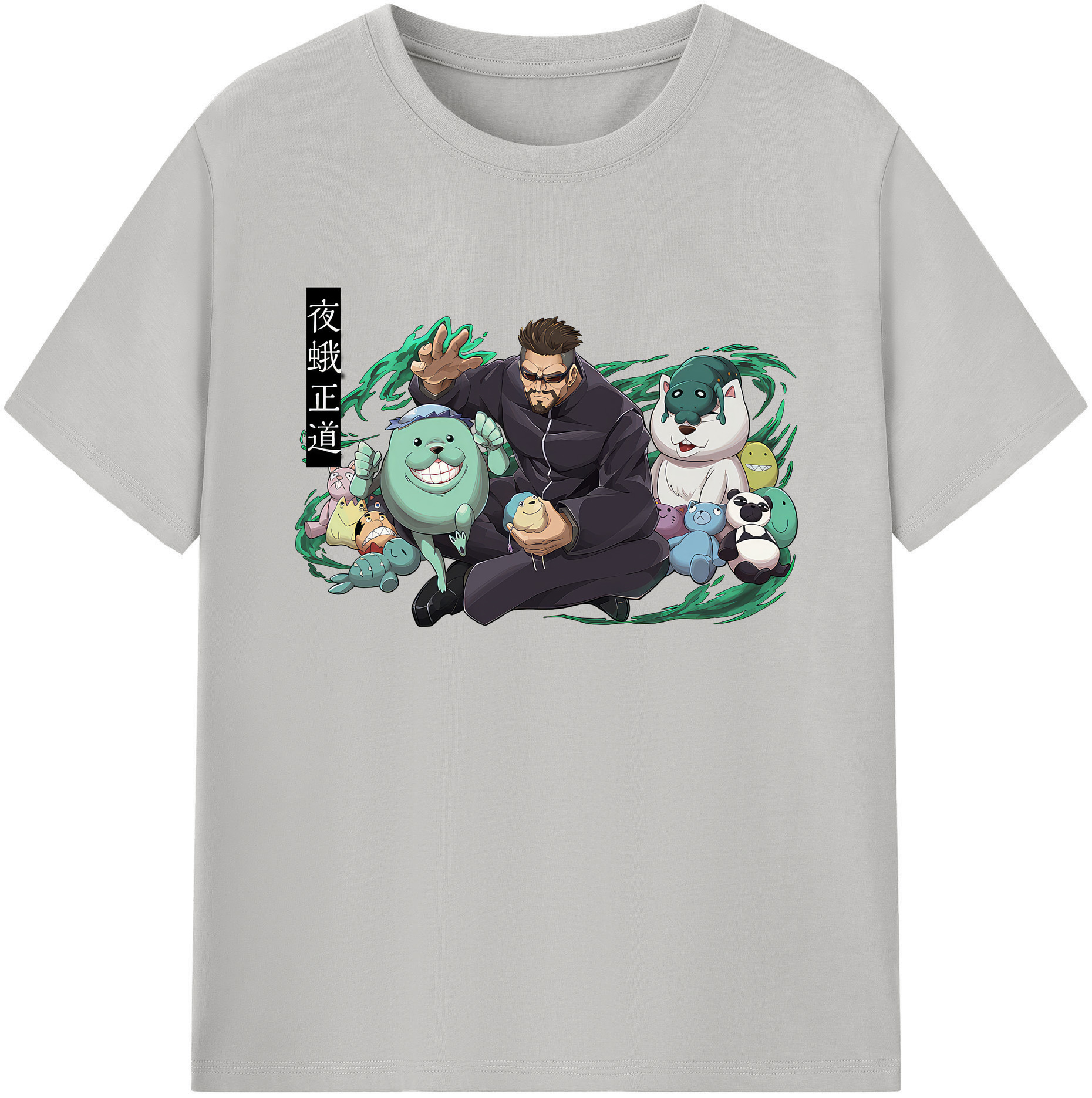 （画像用） 呪術廻戦 Jujutsu Kaisen 綿100％ メンズ半袖Tシャツ｜肌触りやわらか＆通気性