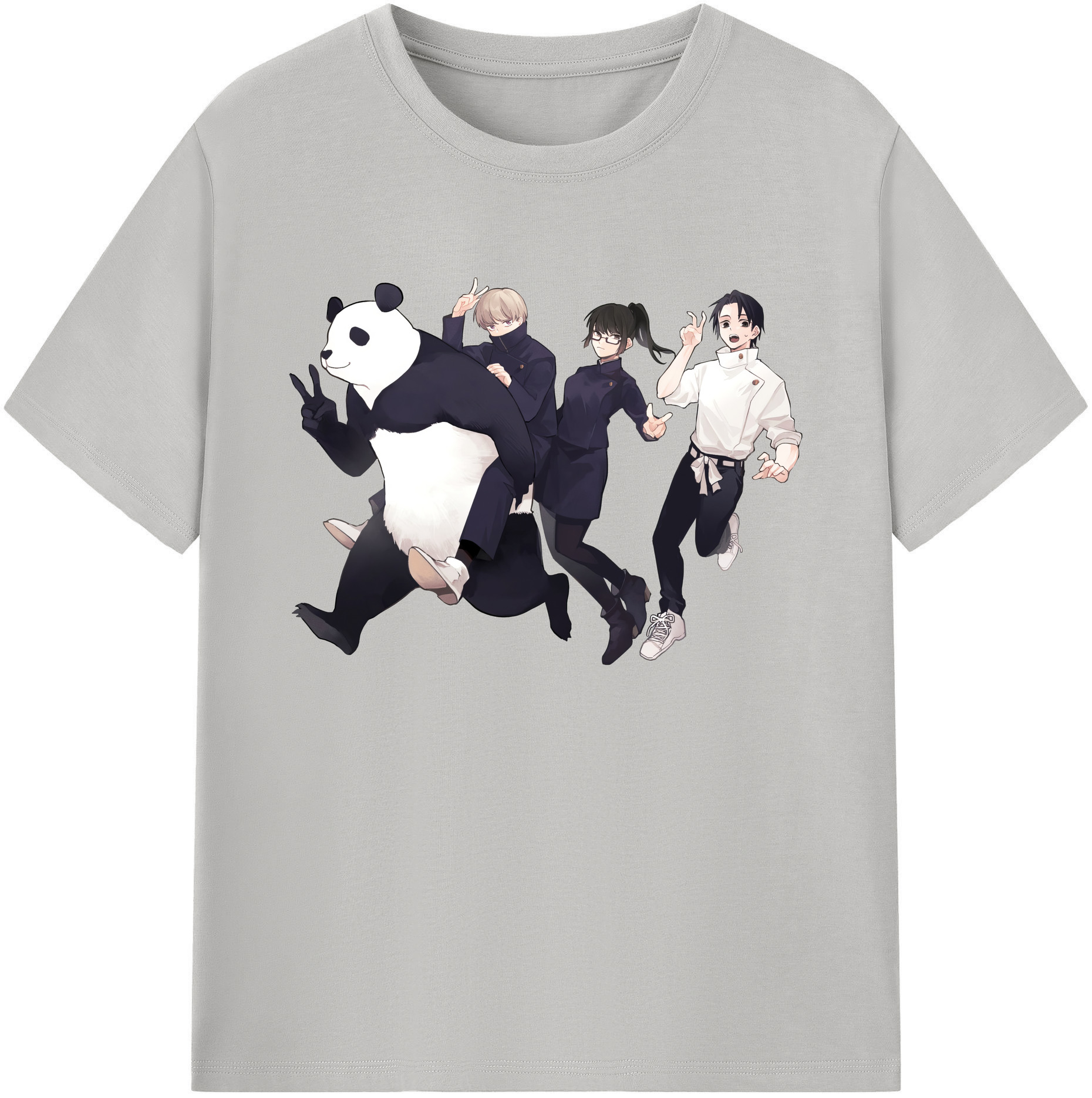 （画像用） 呪術廻戦 Jujutsu Kaisen 綿100％ メンズ半袖Tシャツ｜肌触りやわらか＆通気性