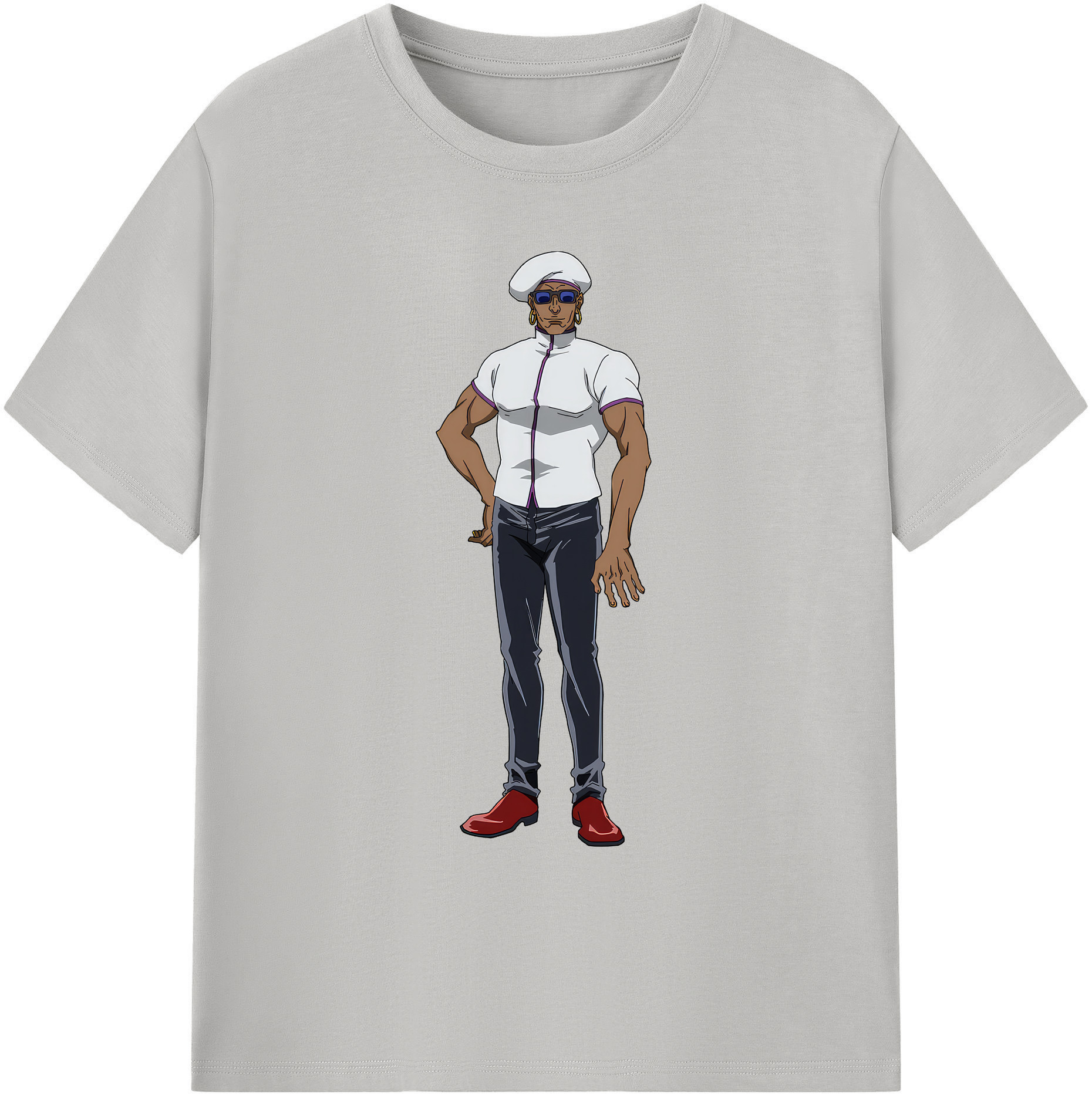 （画像用） 呪術廻戦 Jujutsu Kaisen 綿100％ メンズ半袖Tシャツ｜肌触りやわらか＆通気性