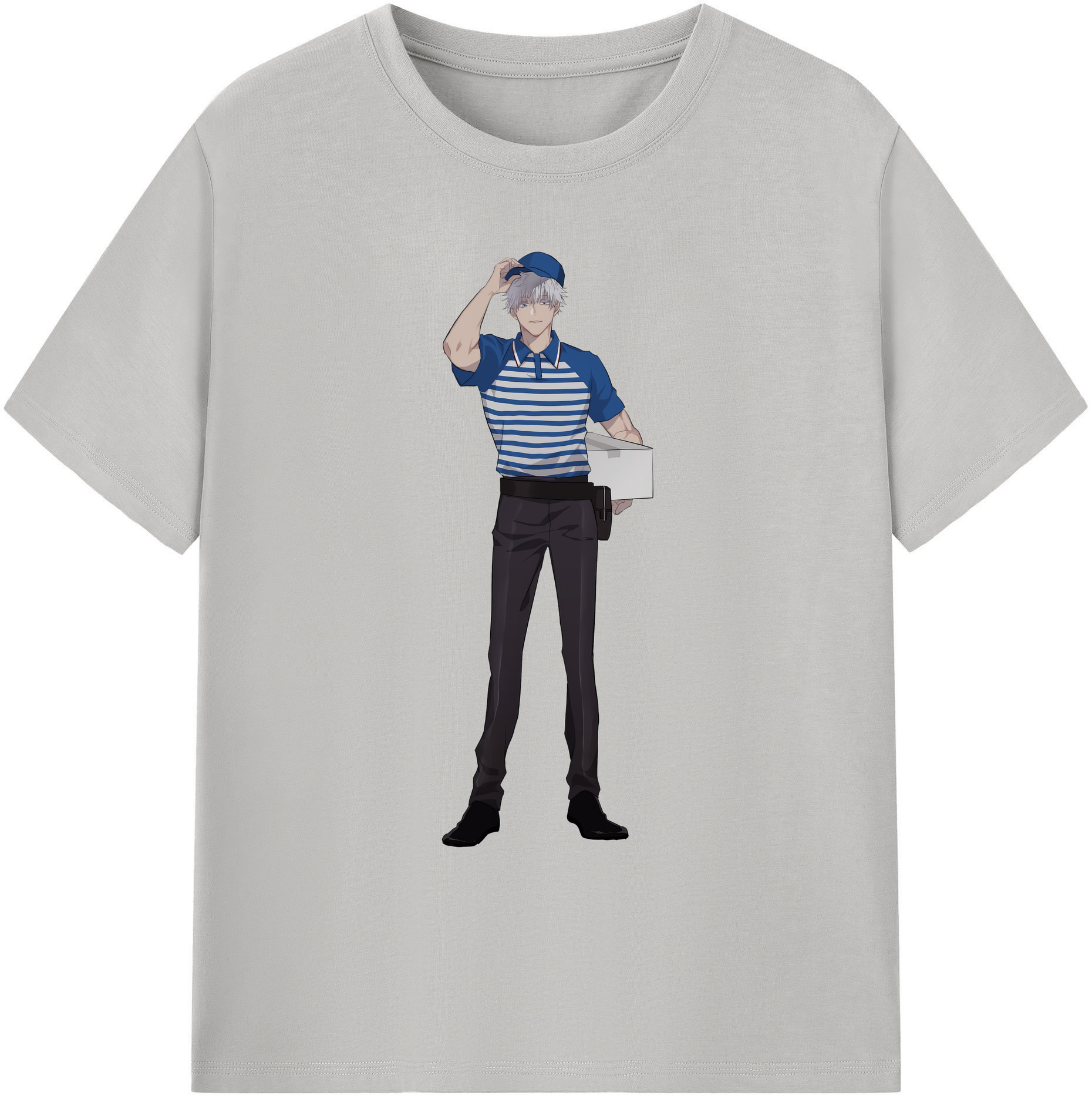 （画像用） 呪術廻戦 Jujutsu Kaisen 綿100％ メンズ半袖Tシャツ｜肌触りやわらか＆通気性
