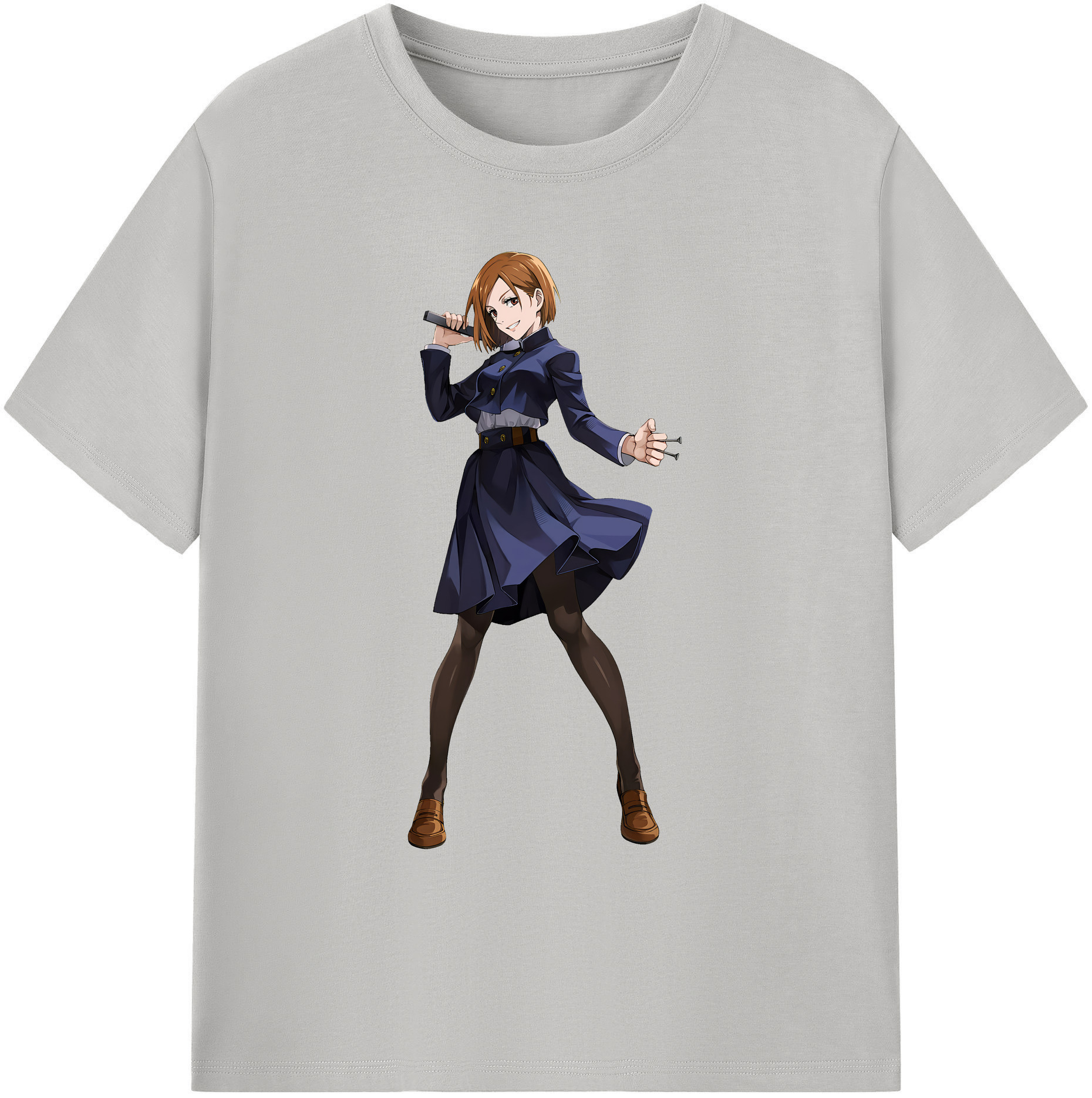（画像用） 呪術廻戦 Jujutsu Kaisen 綿100％ メンズ半袖Tシャツ｜肌触りやわらか＆通気性