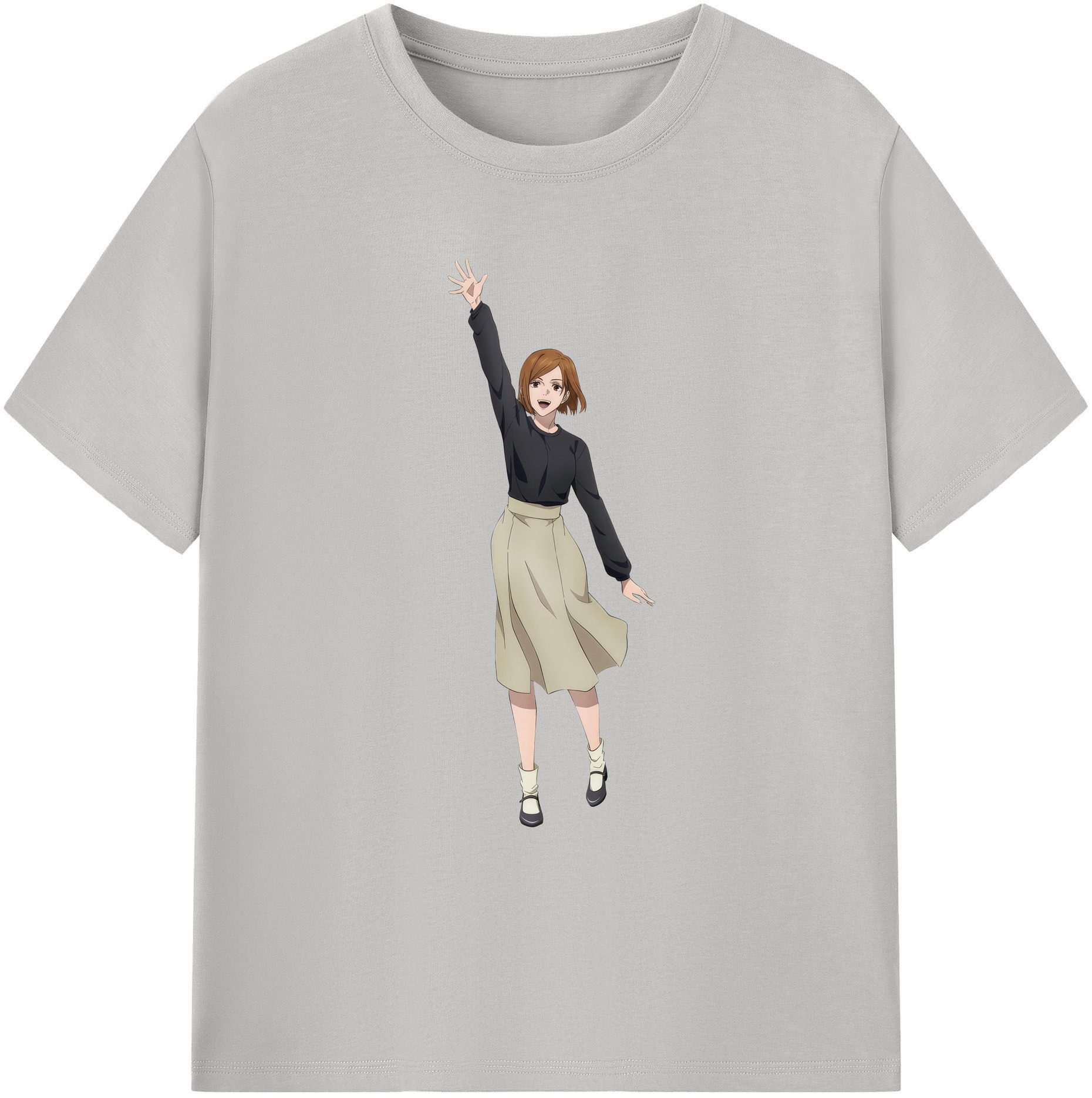 （画像用） 呪術廻戦 Jujutsu Kaisen 綿100％ メンズ半袖Tシャツ｜肌触りやわらか＆通気性