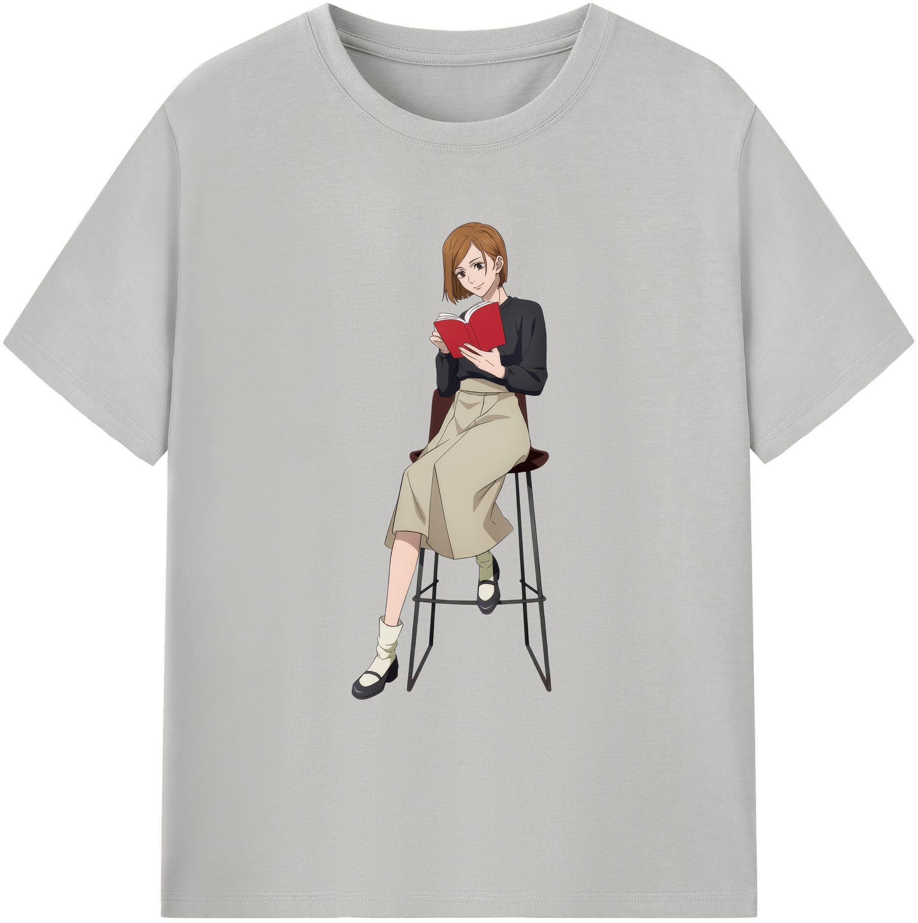 （画像用） 呪術廻戦 Jujutsu Kaisen 綿100％ メンズ半袖Tシャツ｜肌触りやわらか＆通気性