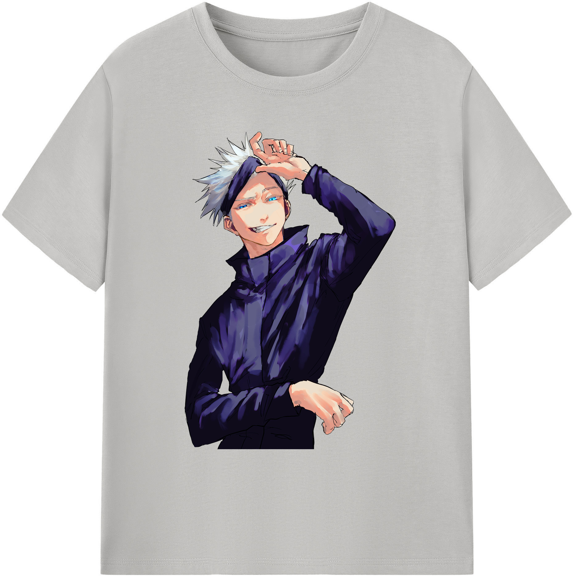（画像用） 呪術廻戦 Jujutsu Kaisen 綿100％ メンズ半袖Tシャツ｜肌触りやわらか＆通気性