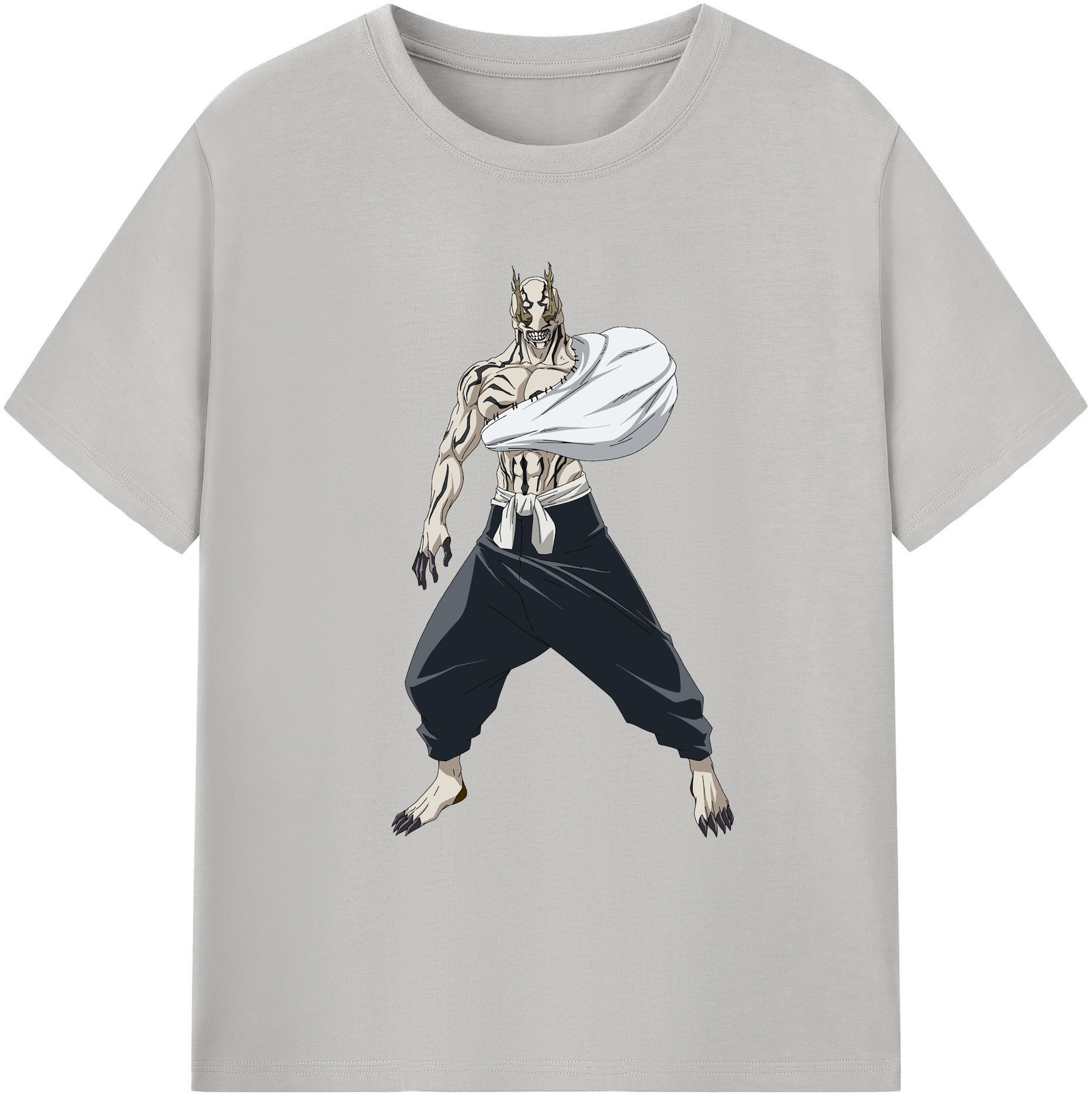 （画像用） 呪術廻戦 Jujutsu Kaisen 綿100％ メンズ半袖Tシャツ｜肌触りやわらか＆通気性