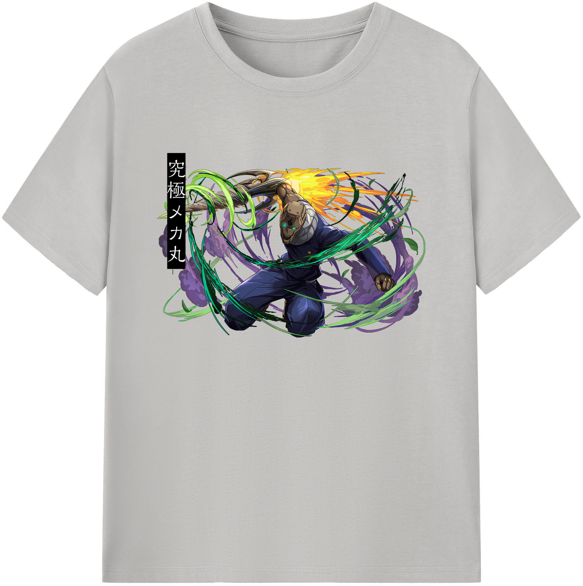 （画像用） 呪術廻戦 Jujutsu Kaisen 綿100％ メンズ半袖Tシャツ｜肌触りやわらか＆通気性