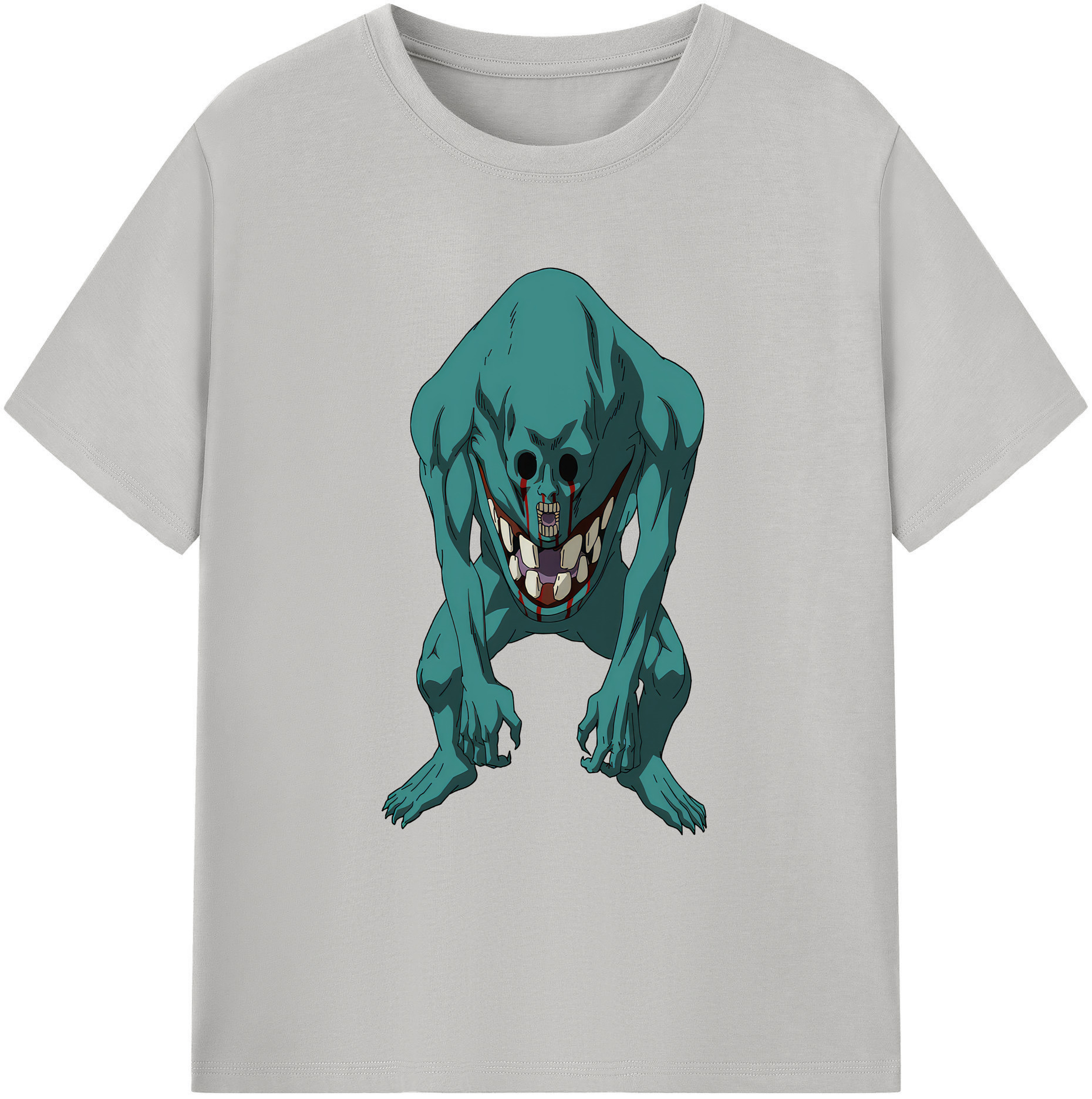 （画像用） 呪術廻戦 Jujutsu Kaisen 綿100％ メンズ半袖Tシャツ｜肌触りやわらか＆通気性