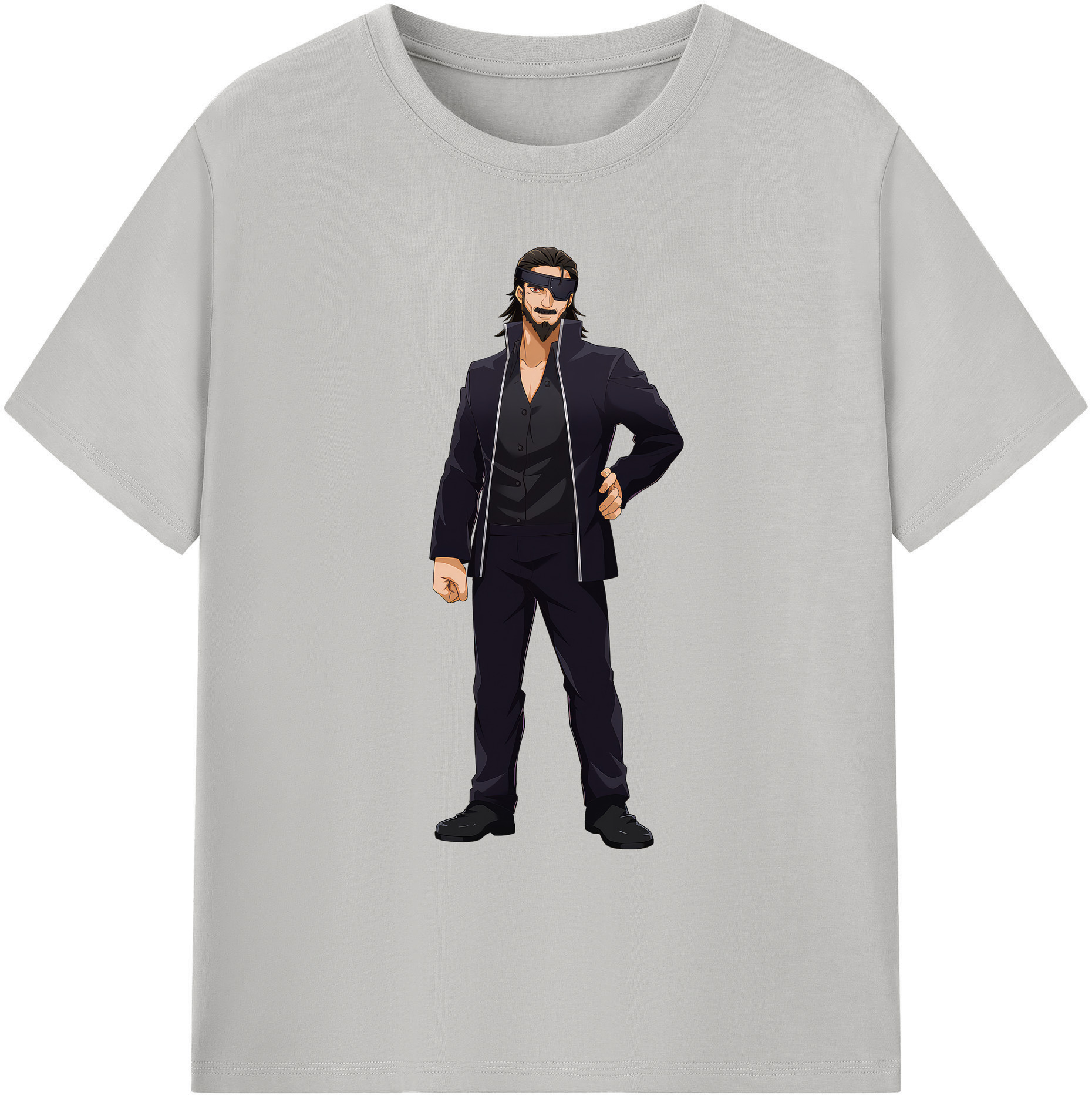 （画像用） 呪術廻戦 Jujutsu Kaisen 綿100％ メンズ半袖Tシャツ｜肌触りやわらか＆通気性