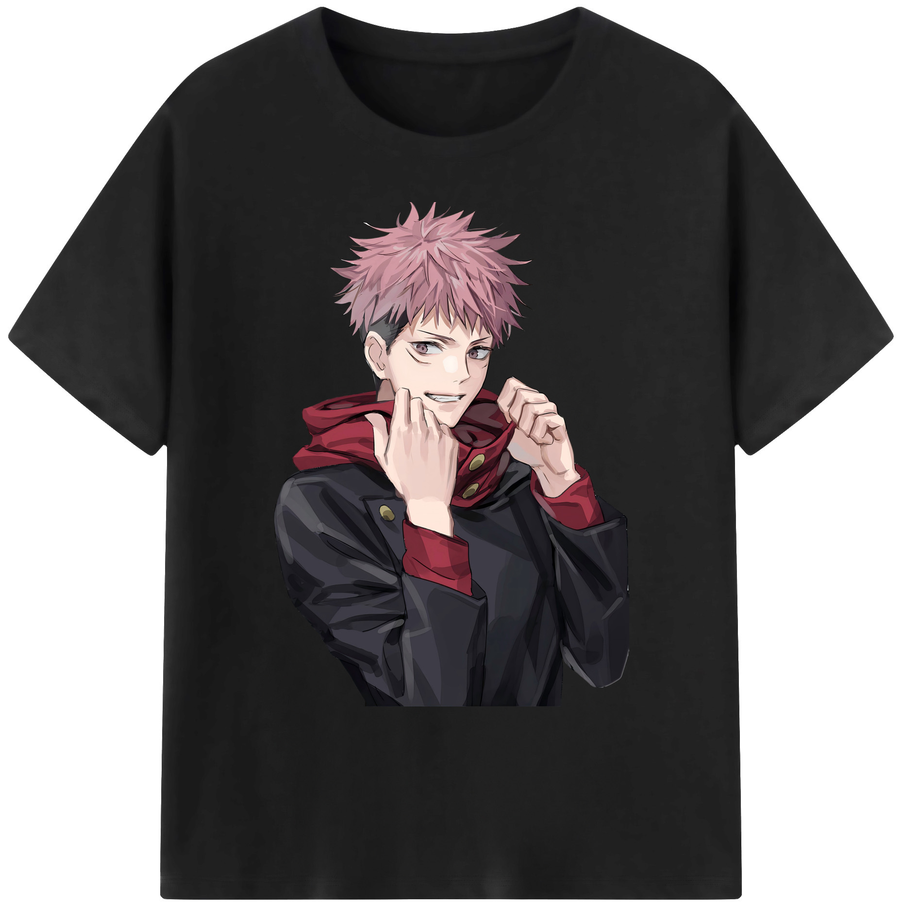 （画像用） 呪術廻戦 Jujutsu Kaisen 綿100％ メンズ半袖Tシャツ｜肌触りやわらか＆通気性