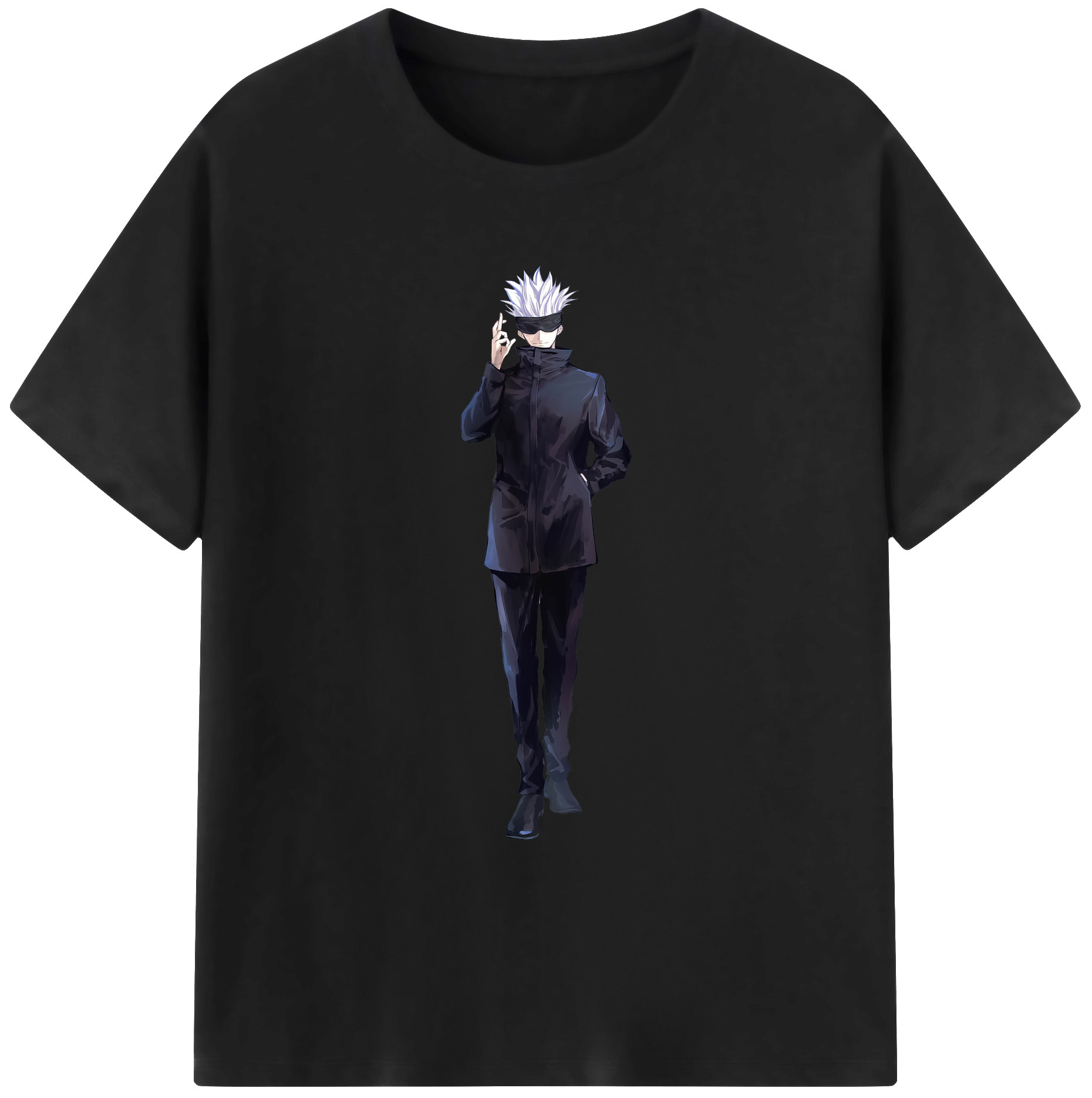 （画像用） 呪術廻戦 Jujutsu Kaisen 綿100％ メンズ半袖Tシャツ｜肌触りやわらか＆通気性