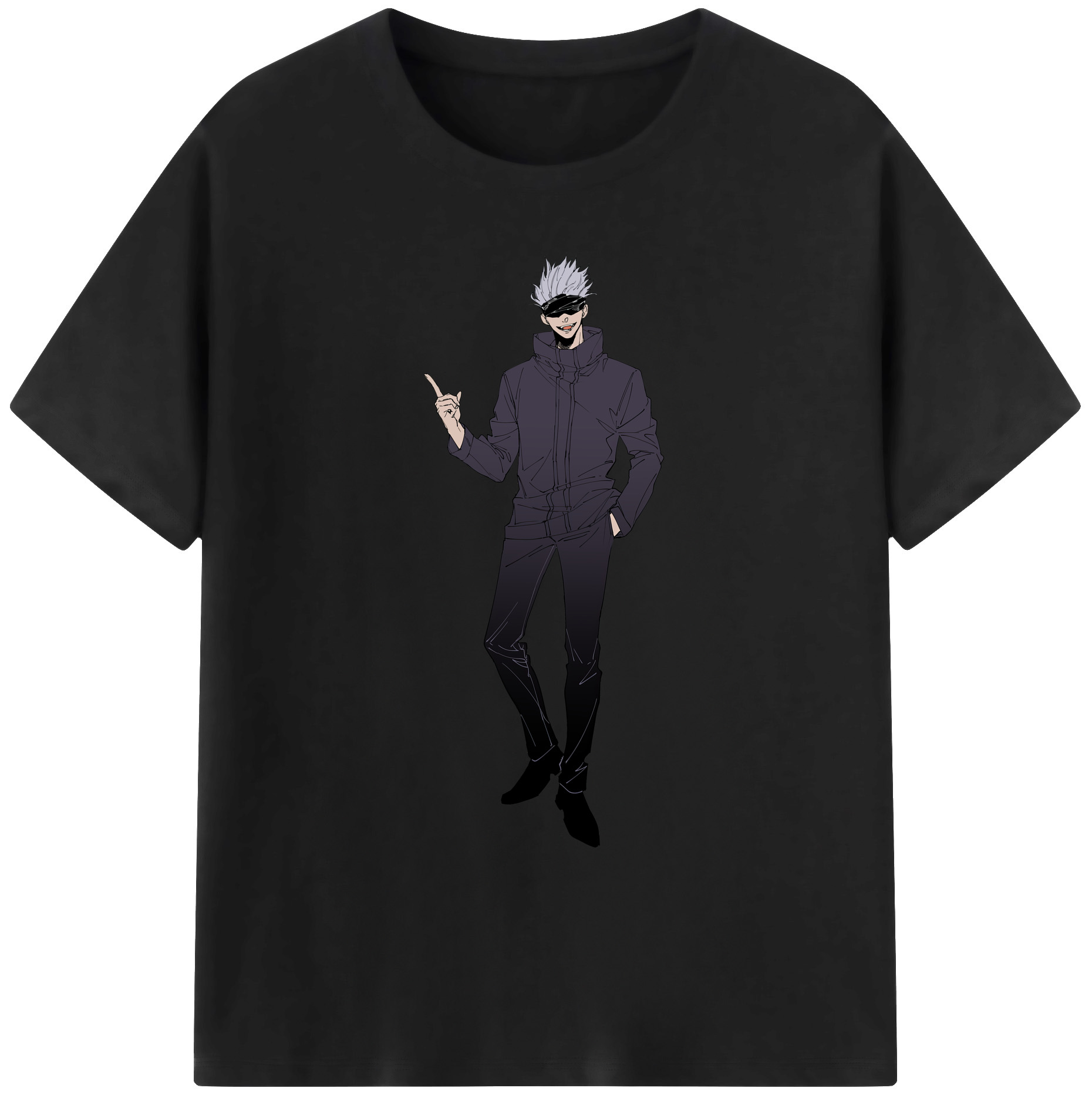 （画像用） 呪術廻戦 Jujutsu Kaisen 綿100％ メンズ半袖Tシャツ｜肌触りやわらか＆通気性
