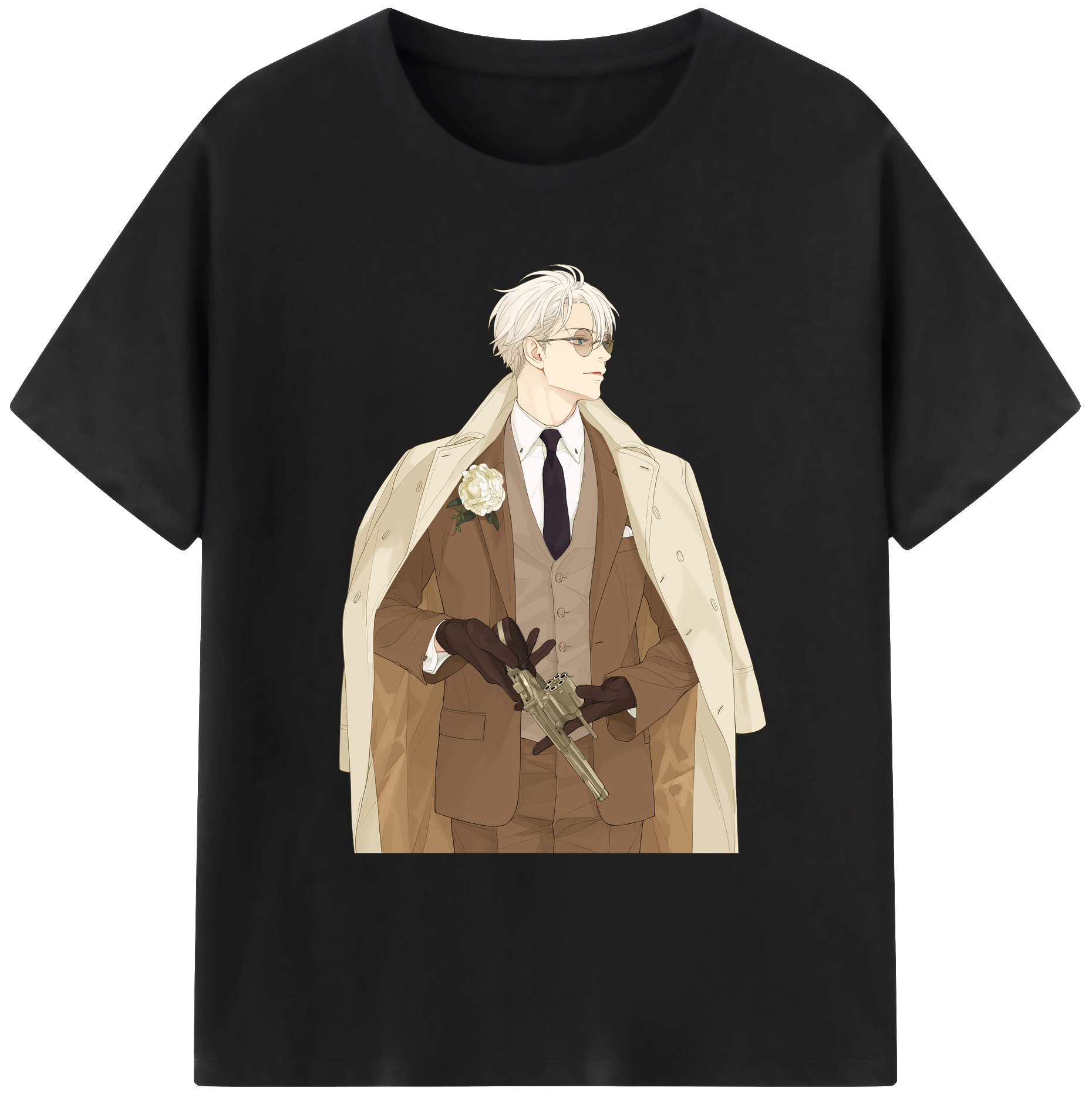 （画像用） 呪術廻戦 Jujutsu Kaisen 綿100％ メンズ半袖Tシャツ｜肌触りやわらか＆通気性